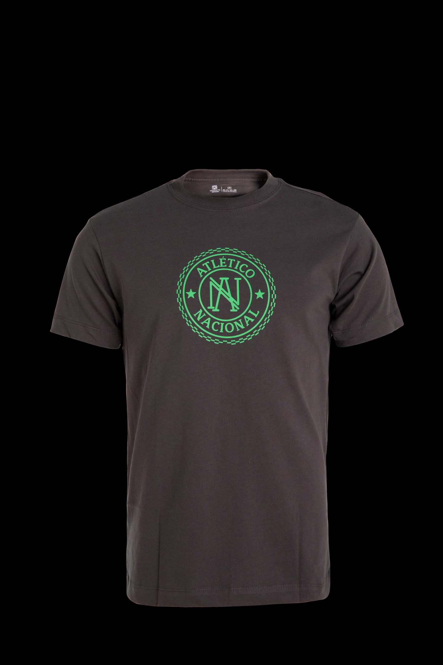 CAMISETA GRIS OSCURO CIRCULO - imagen 1