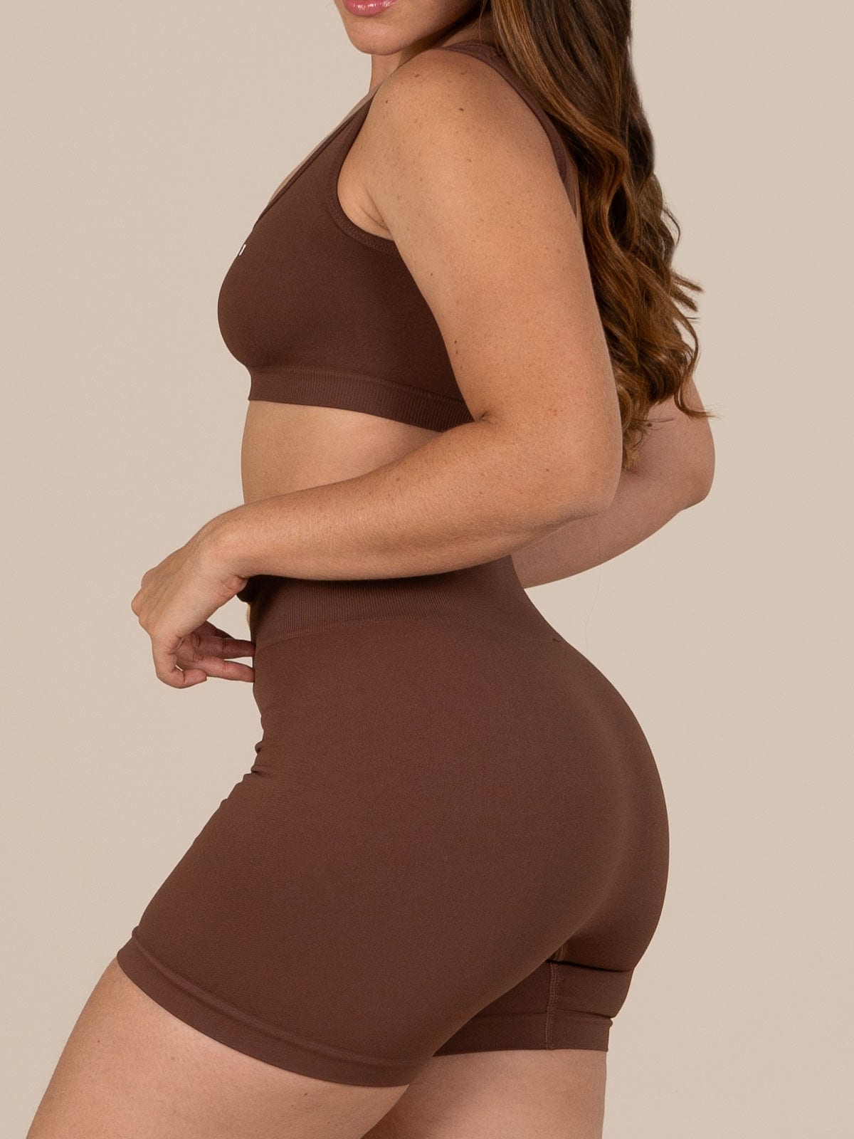 Central short set seamless cafe - imagen 5