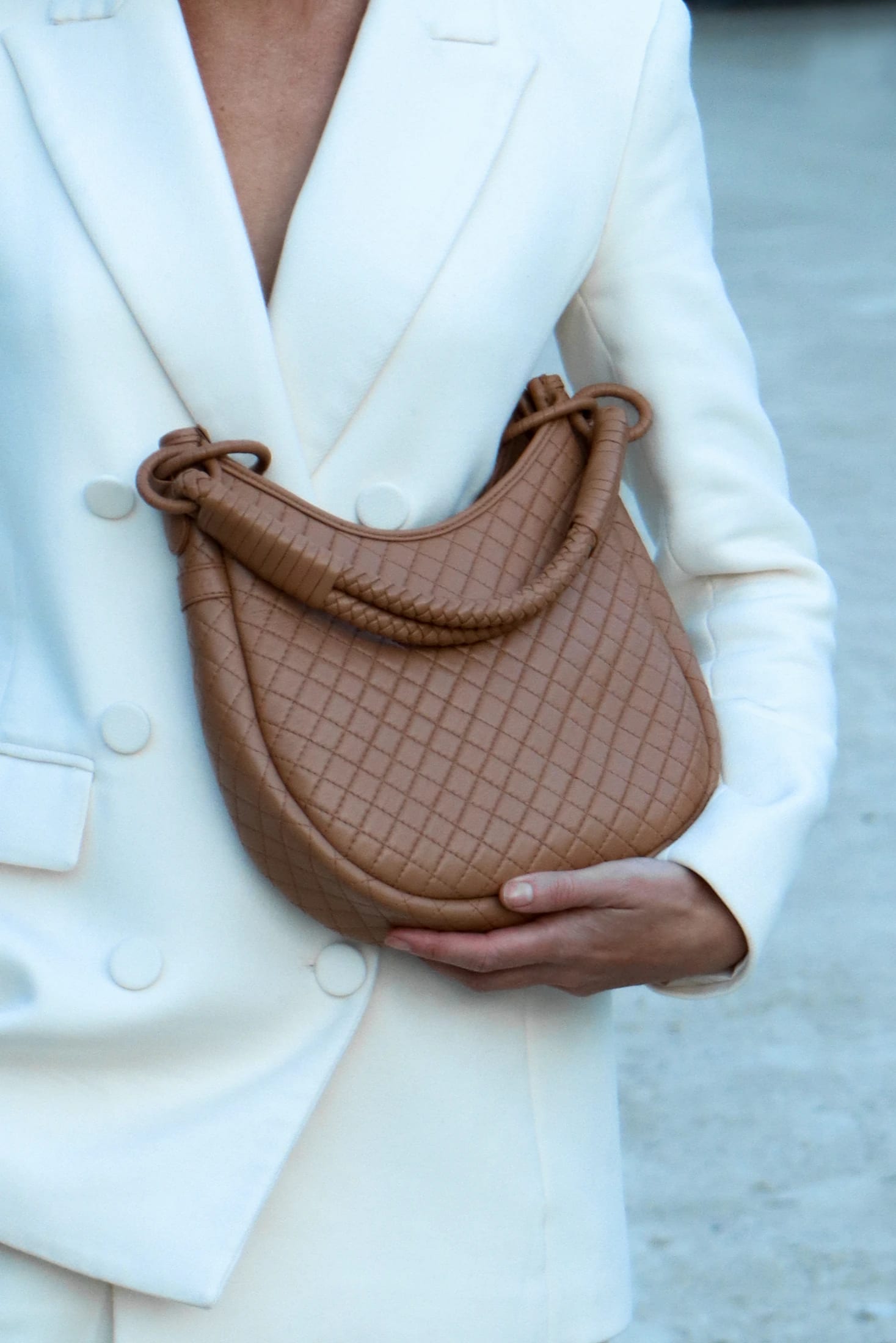 Saddle Shoulder Bag, Honey - imagen 7