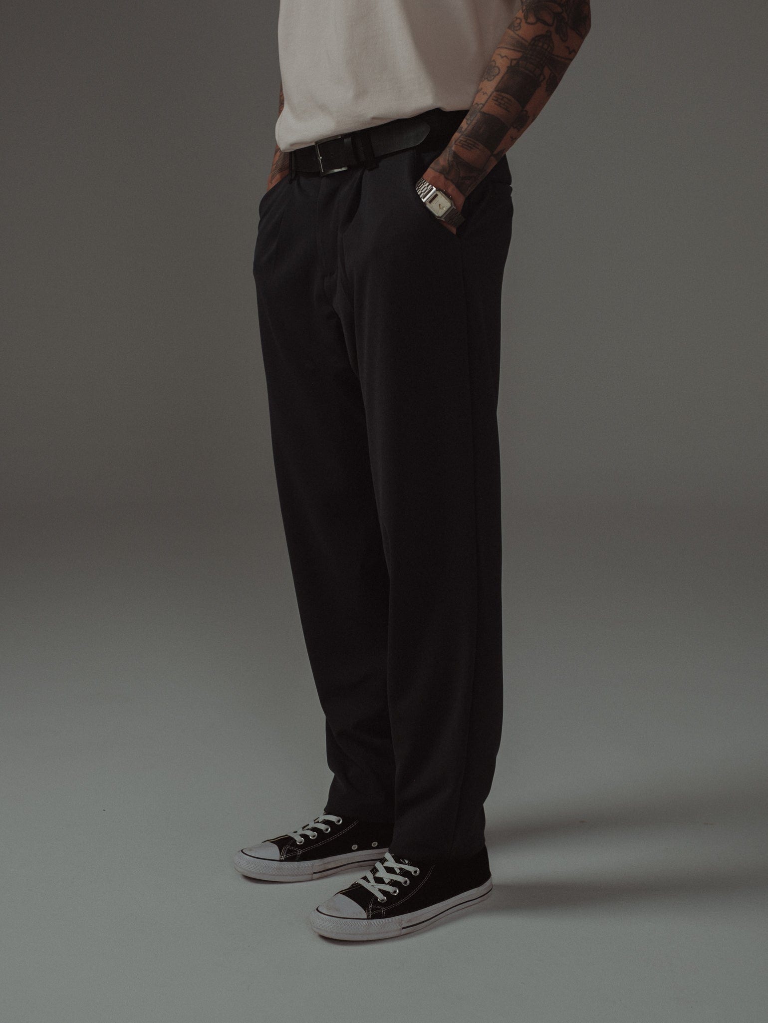 MEN CLASSIC BELT - BLACK - imagen 6