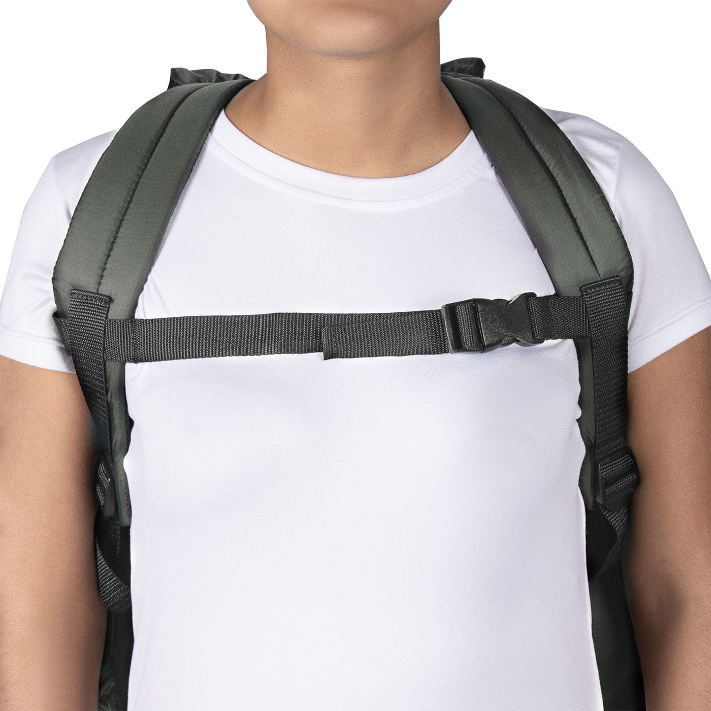 Morral Mochilero Pequeno Citybags Gris - imagen 7