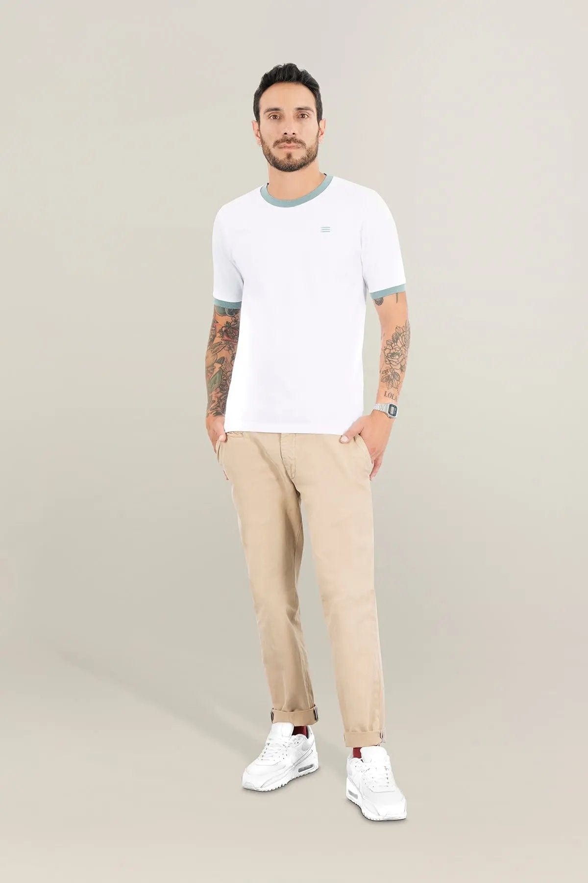 Camiseta - Bianca Collo Oliva - imagen 5
