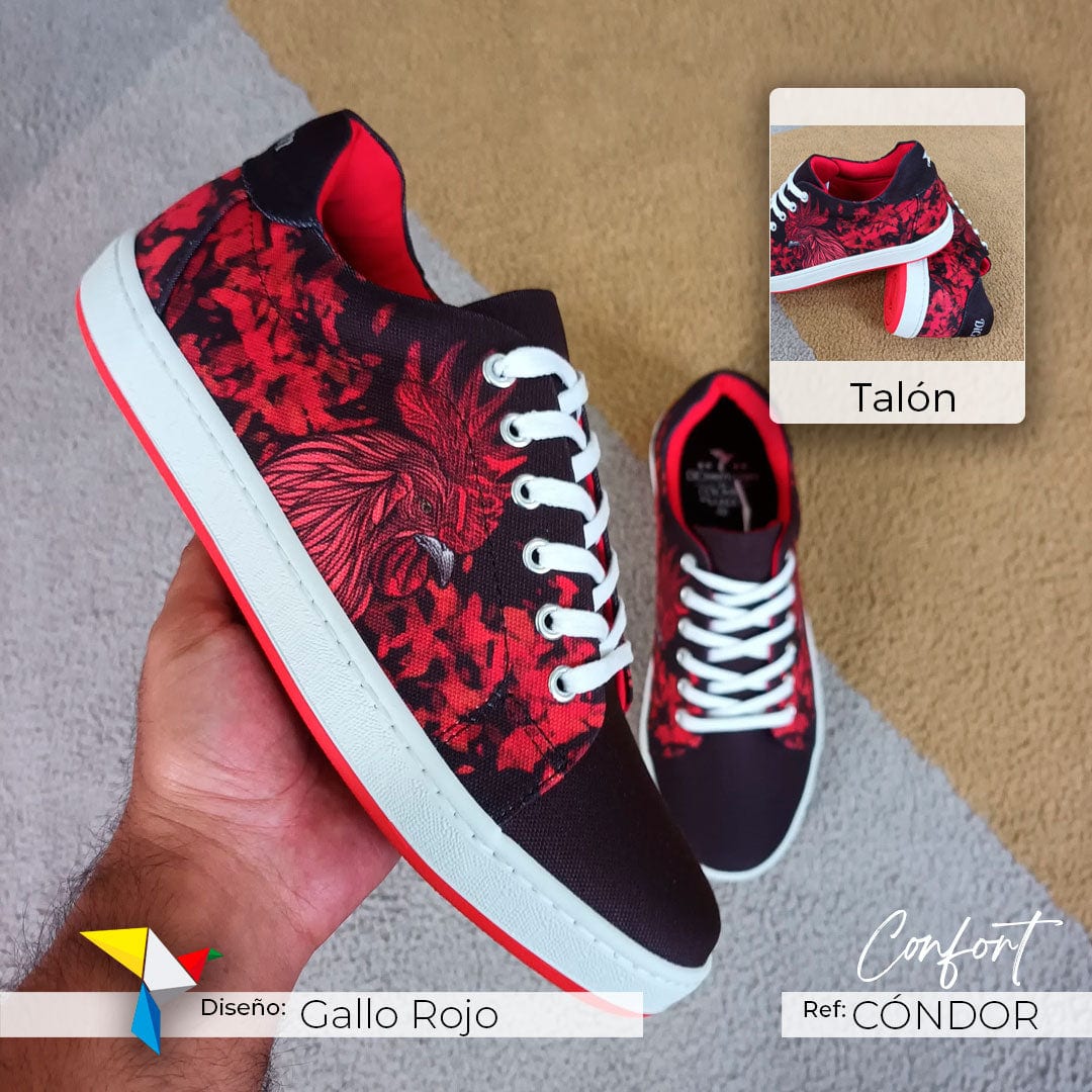 Gallo Rojo – Tenis CÓNDOR - imagen 2