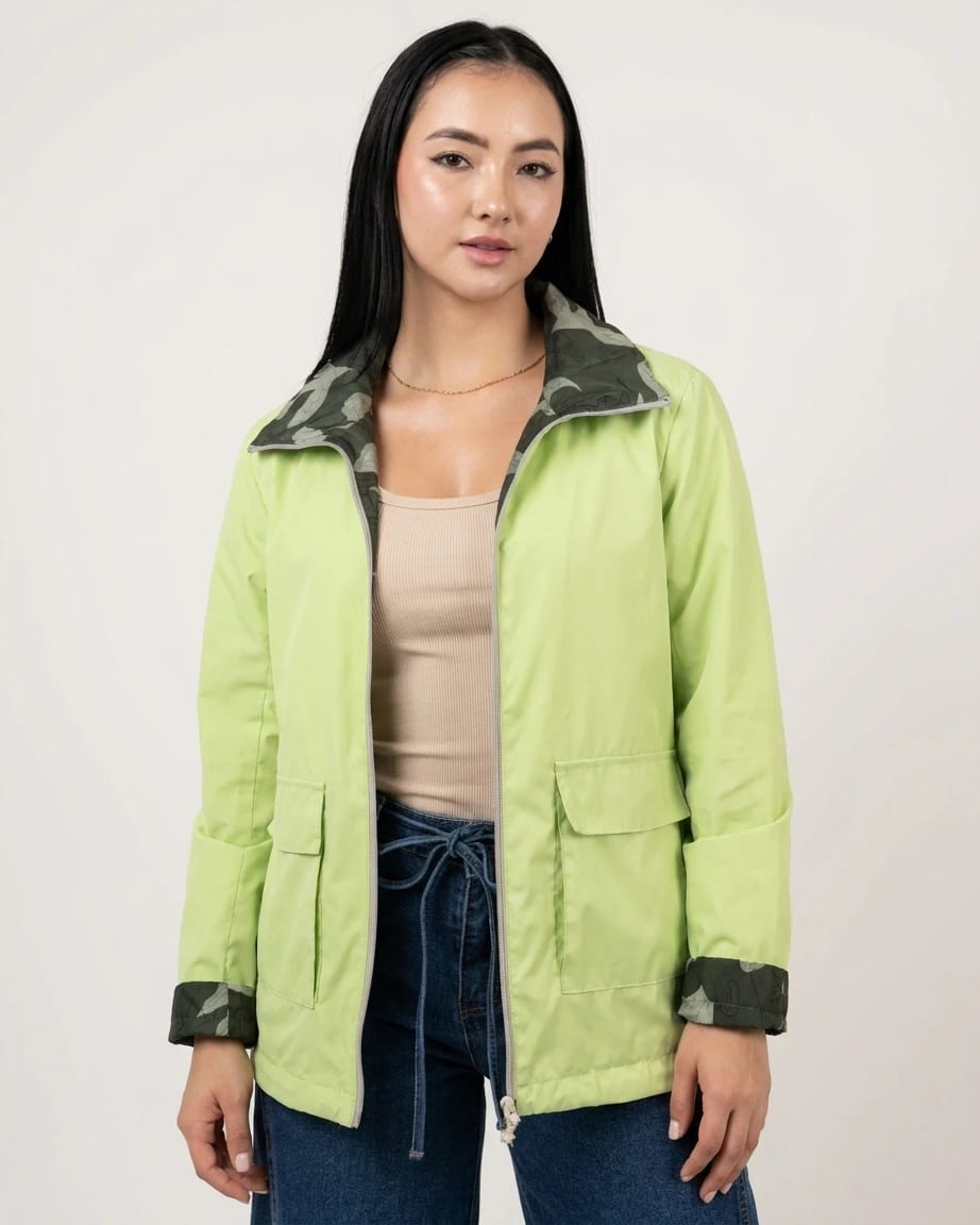 Chaqueta Doble Faz verde - imagen 3