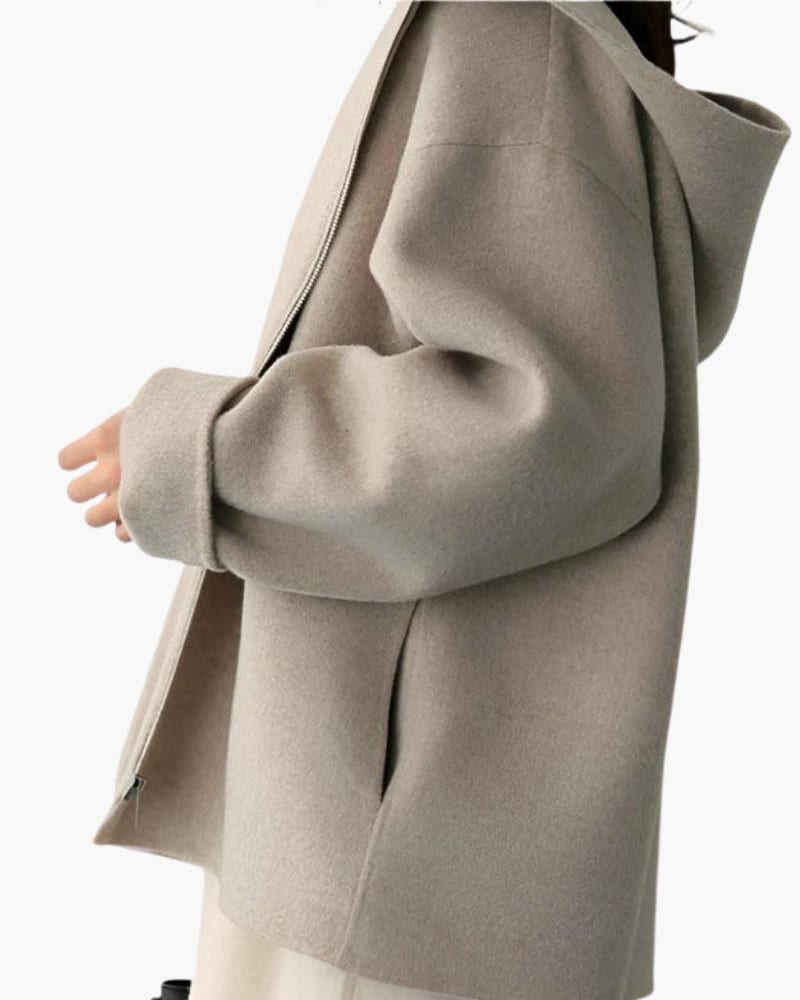 Marlow Wool Zip Coat - imagen 2