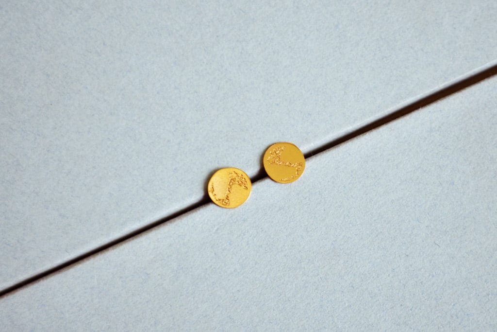 Aretes Jiipada - Piedra - imagen 1