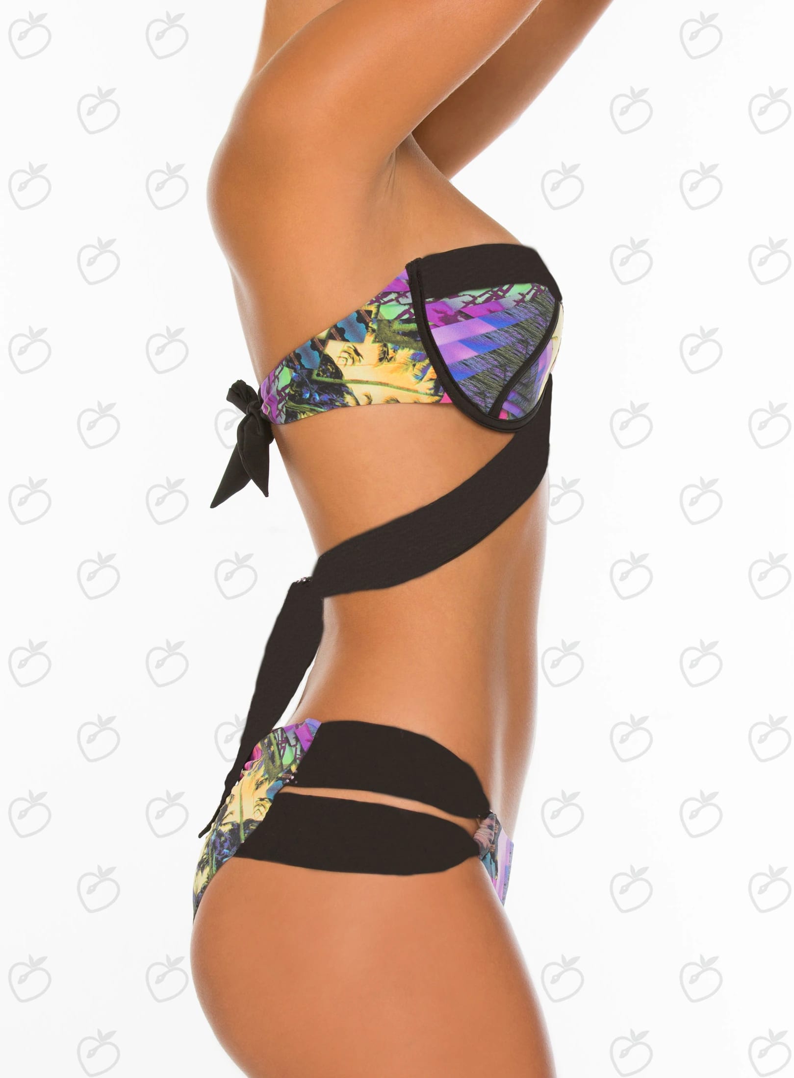 Ibiza Bandeau Vestido De Baño Set - imagen 3