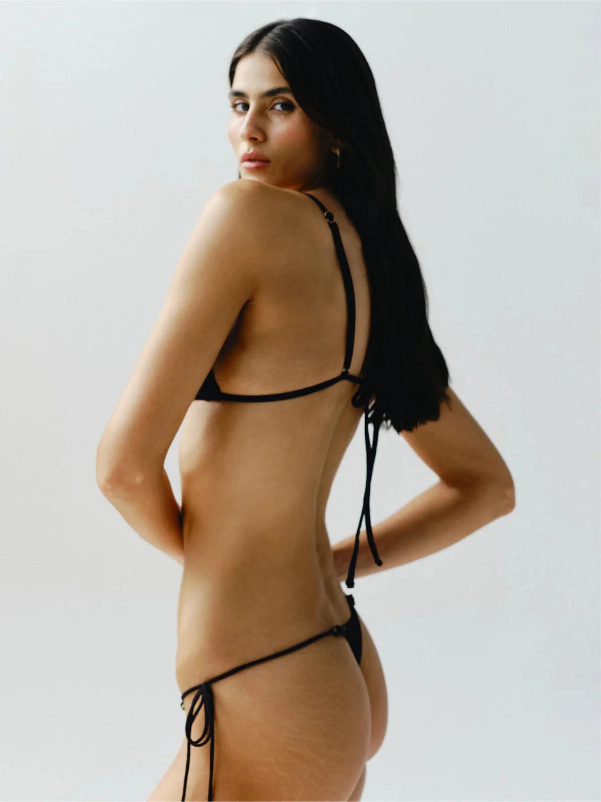 ZARI BLACK ROSITA THONG - imagen 5