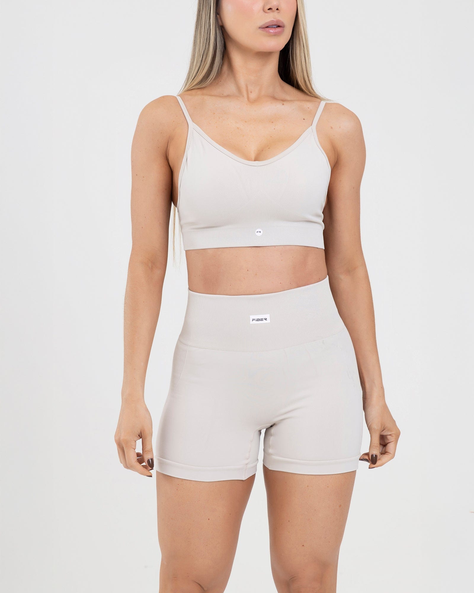 Top seamless beige move FIBER - imagen 6
