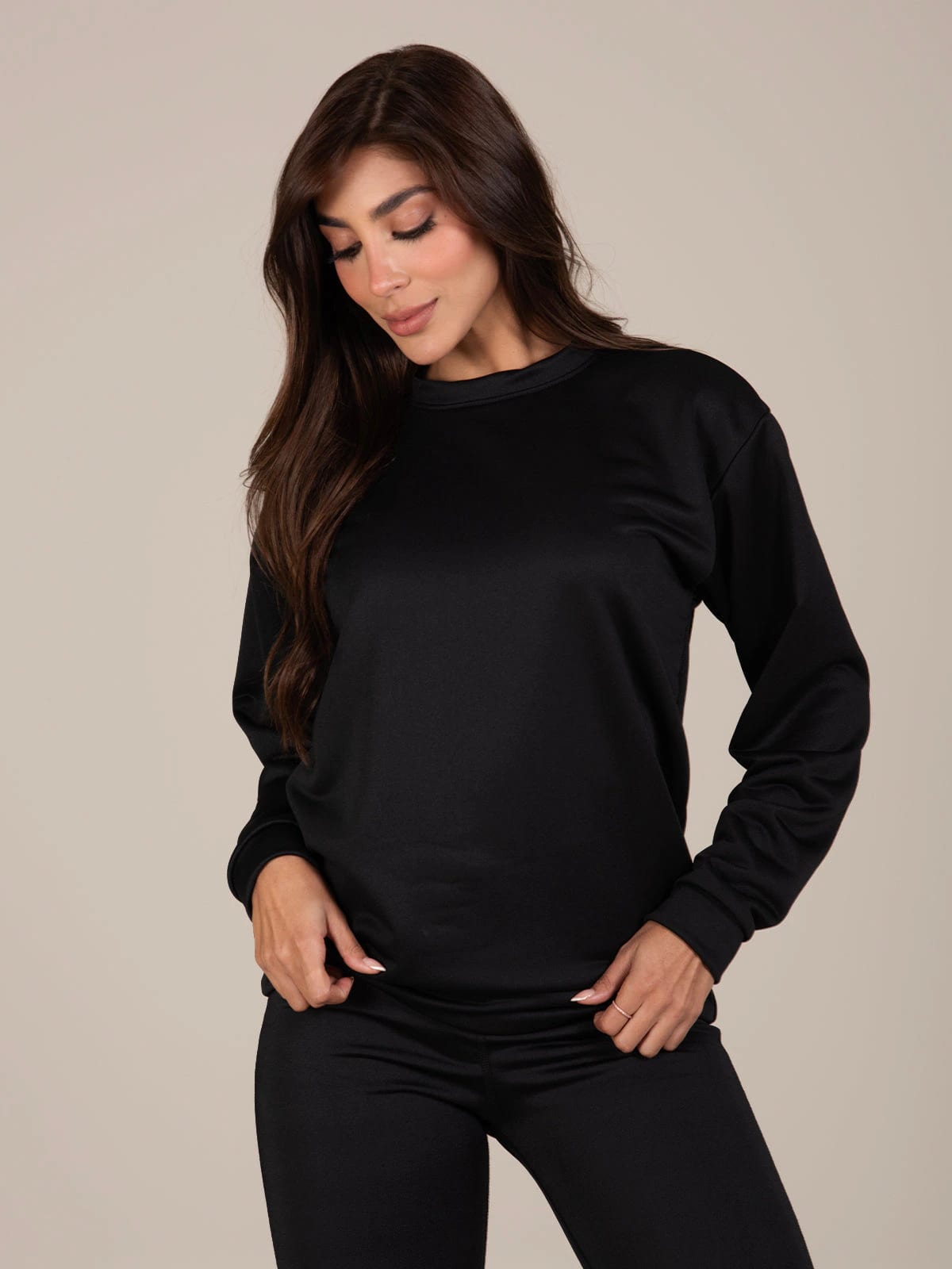 BUZO UNISEX SORONA NEGRO - imagen 5