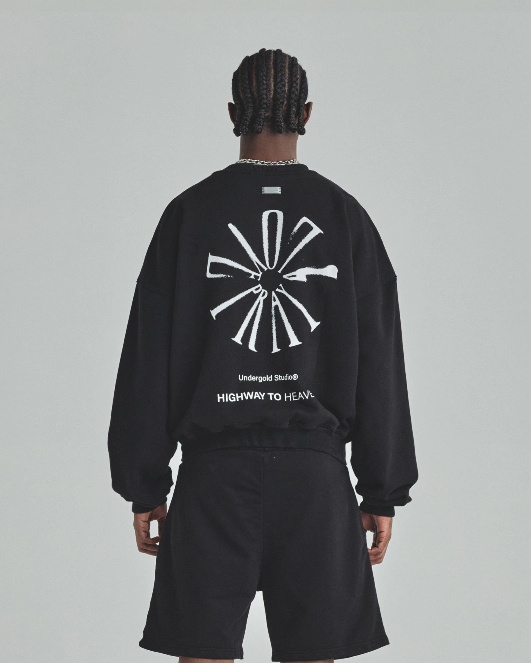 Spring Pray 4 Love Boxy Fit Crewneck Black - imagen 7