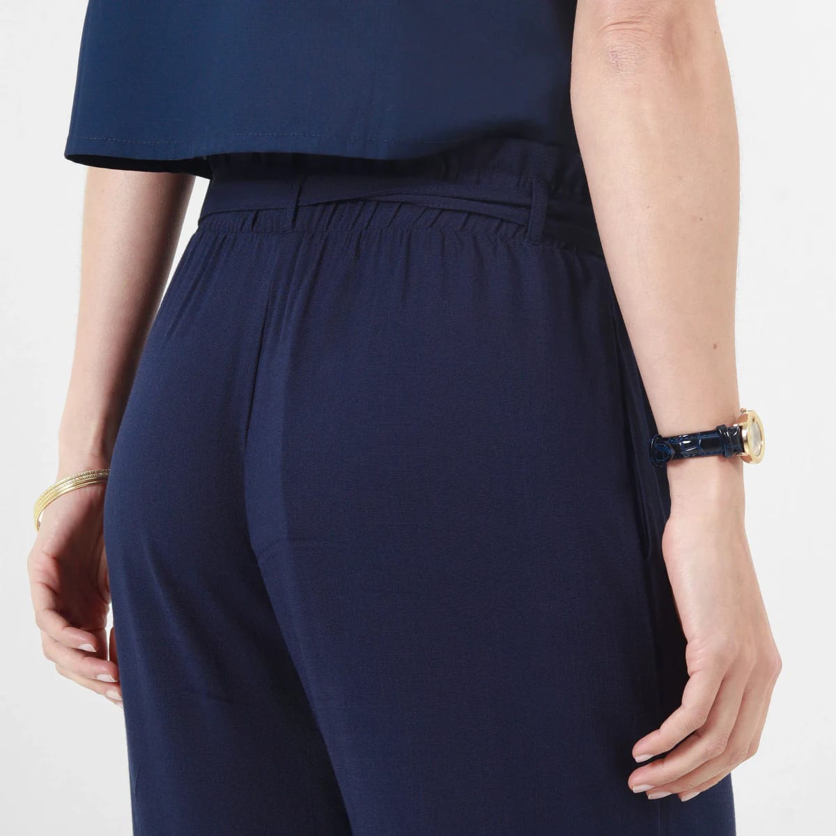 Pantalon Tiro Alto Bota Flare - imagen 5