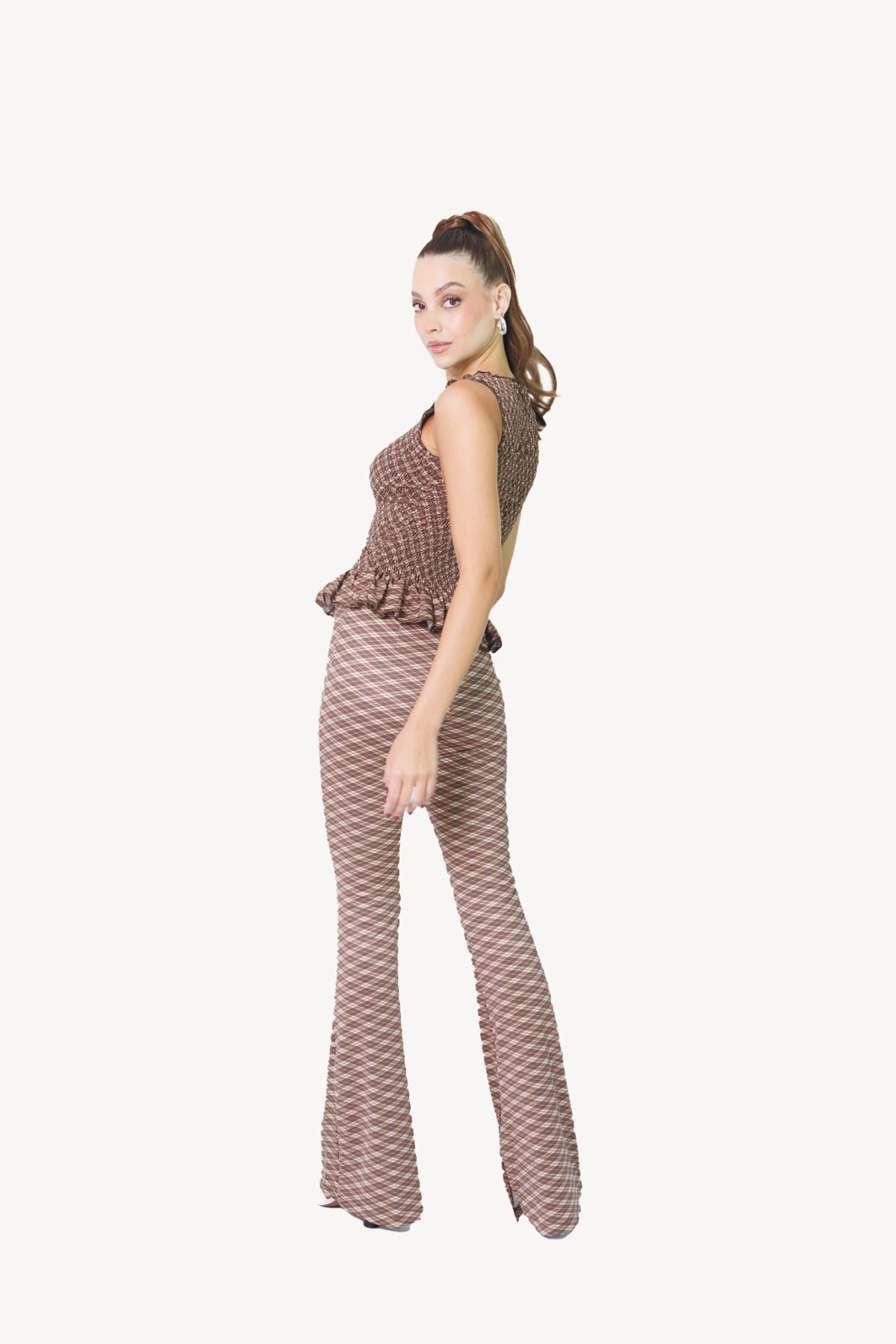 Ruched Shirt in Cattail - imagen 3