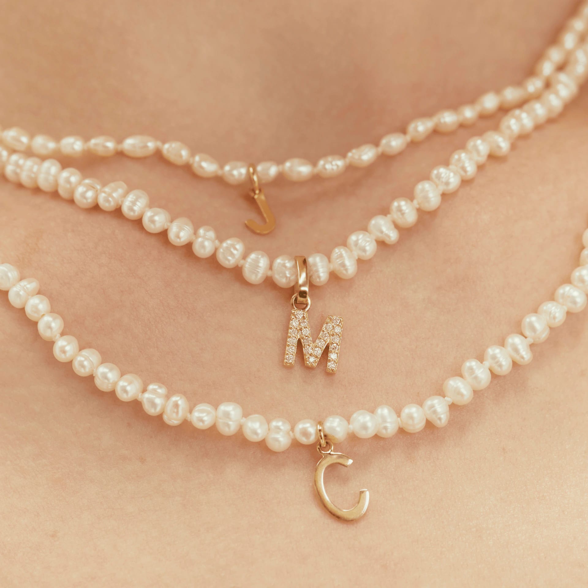 Cadena Personal Pearl Diamante - imagen 2