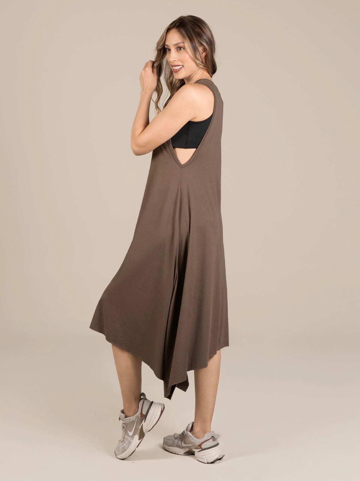 Vestido danila melon cafe - imagen 5
