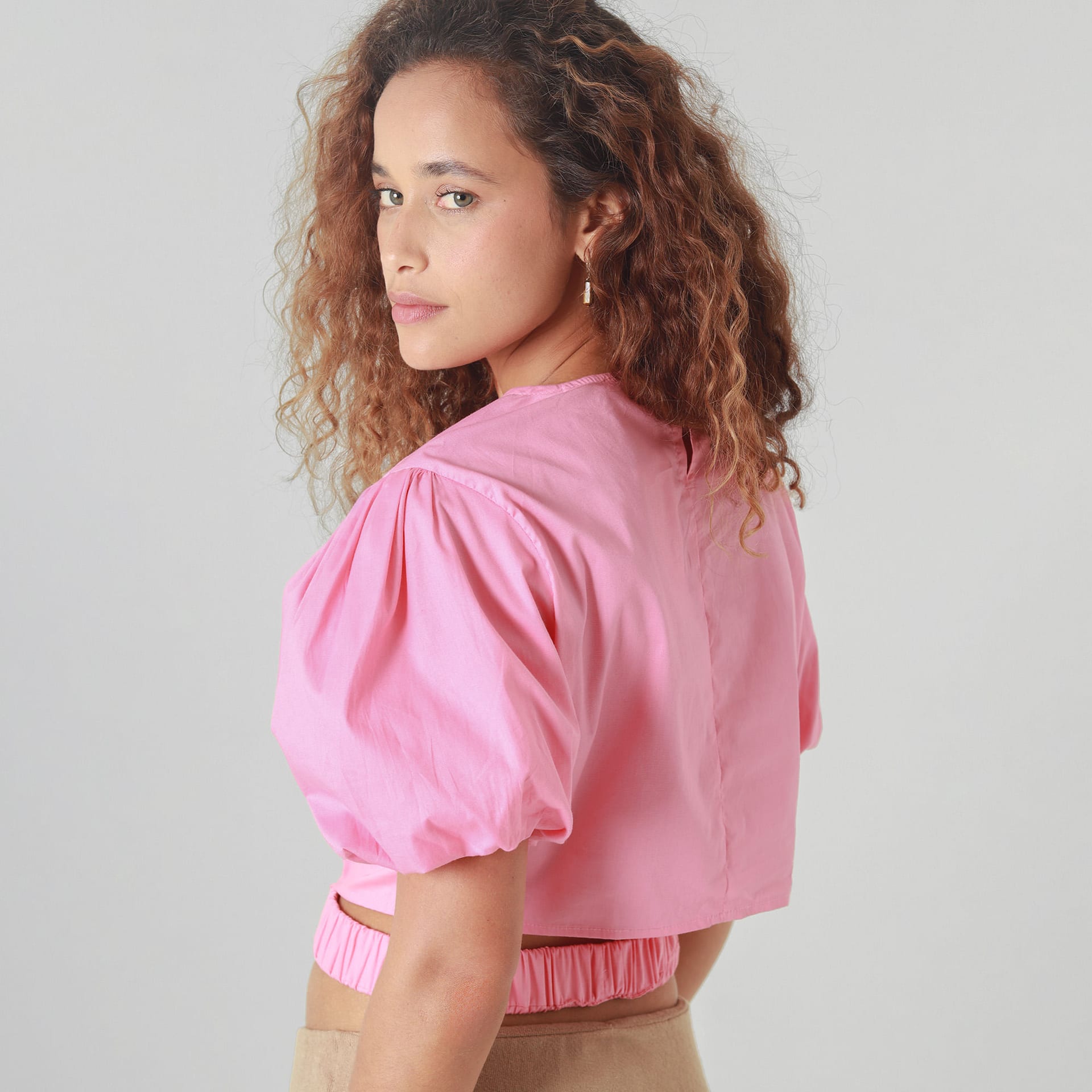 Blusa Cuello Redondo Manga Corta - imagen 5