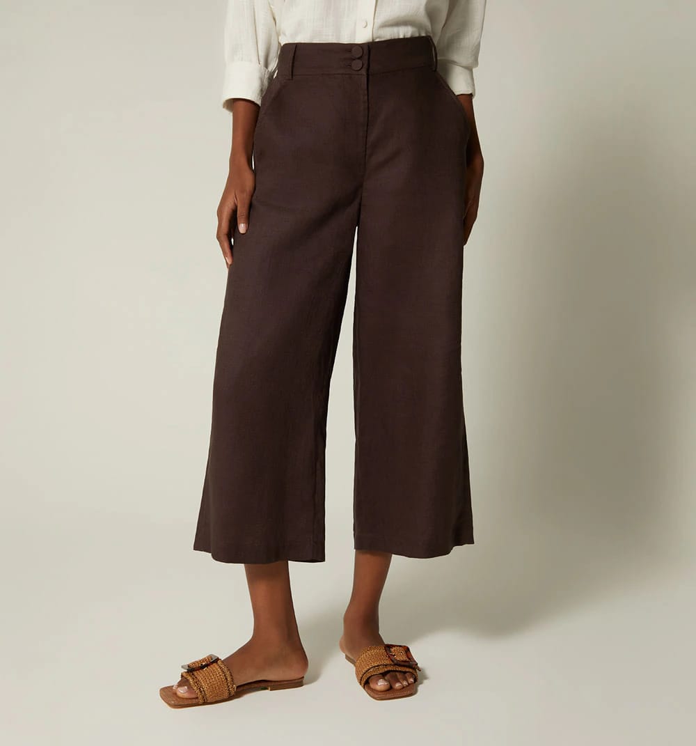 Pantalon tiro alto culotte - imagen 5