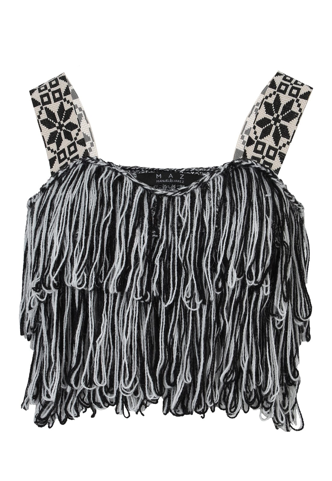 “CHAQUIRA” STRAPS FRINGES TOP - imagen 1