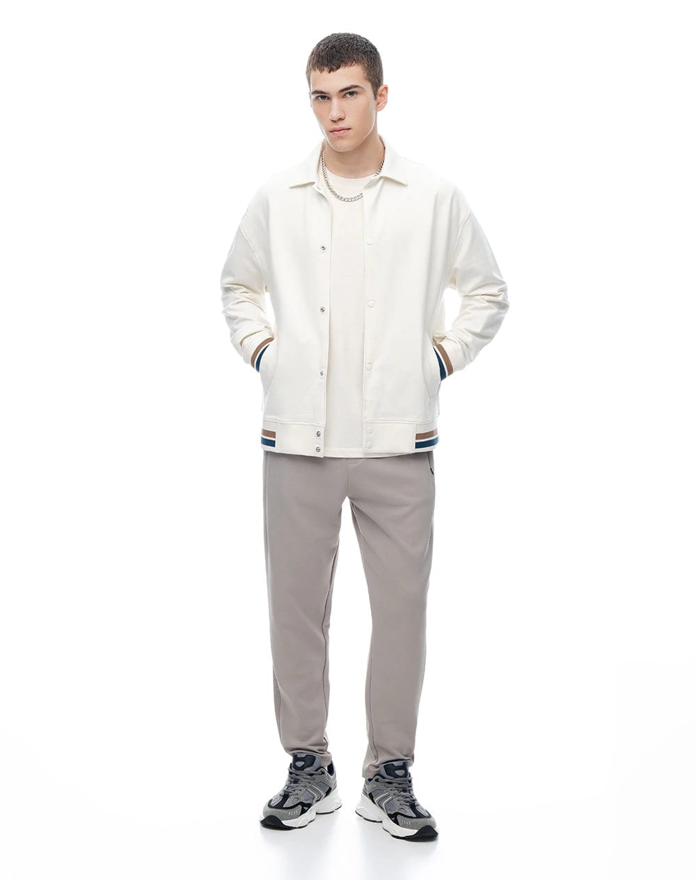 Chaqueta regular vainilla hombre - imagen 4