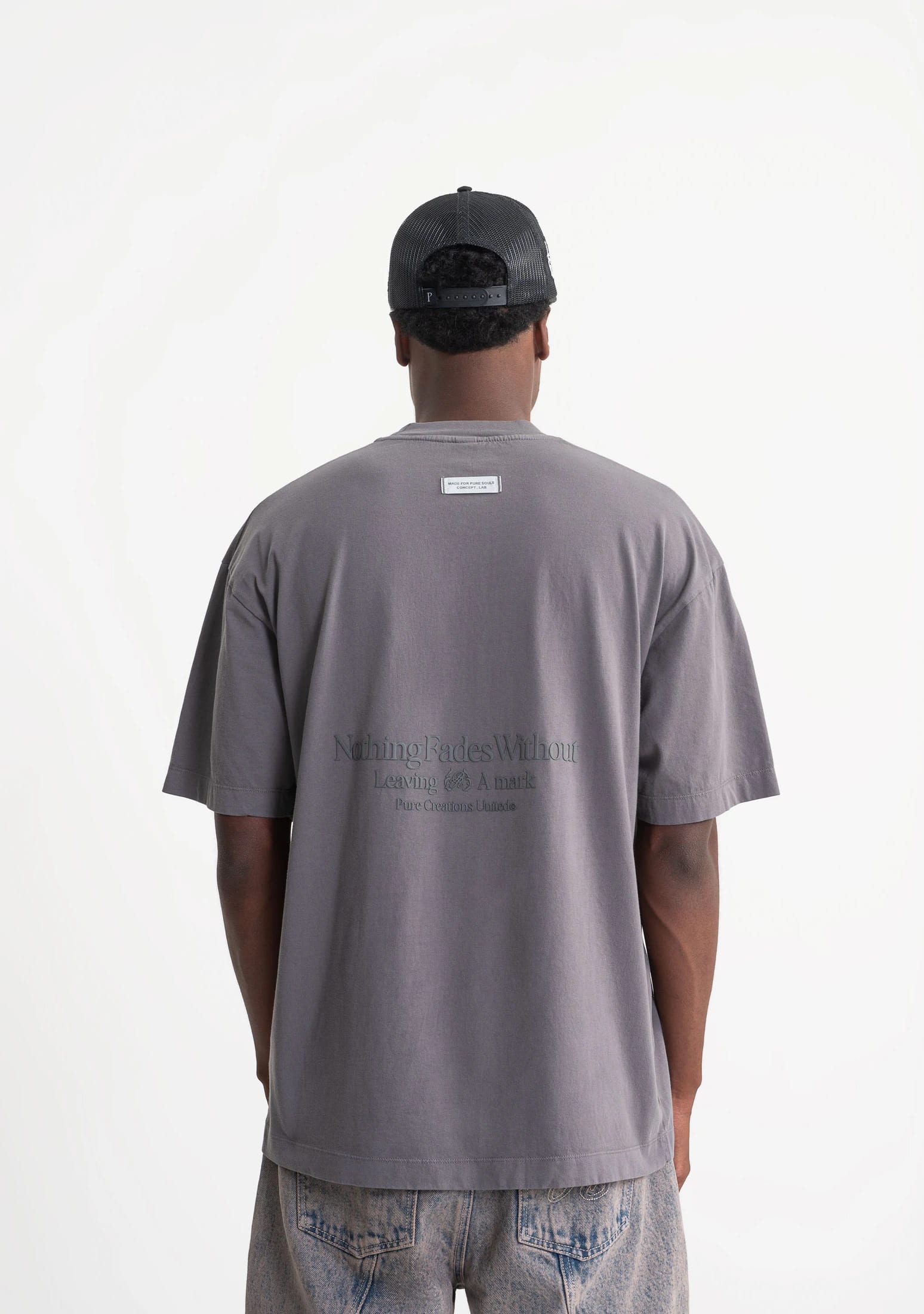 Rustic dark grey t-shirt - imagen 3