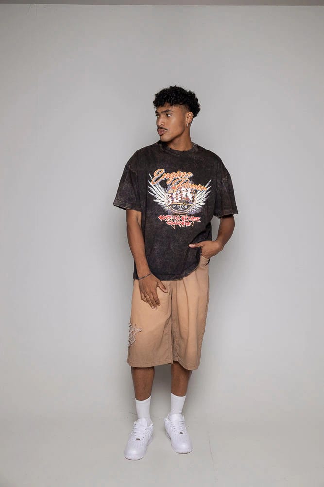 Oversized Courage Aguila-Negra/Stone - imagen 5