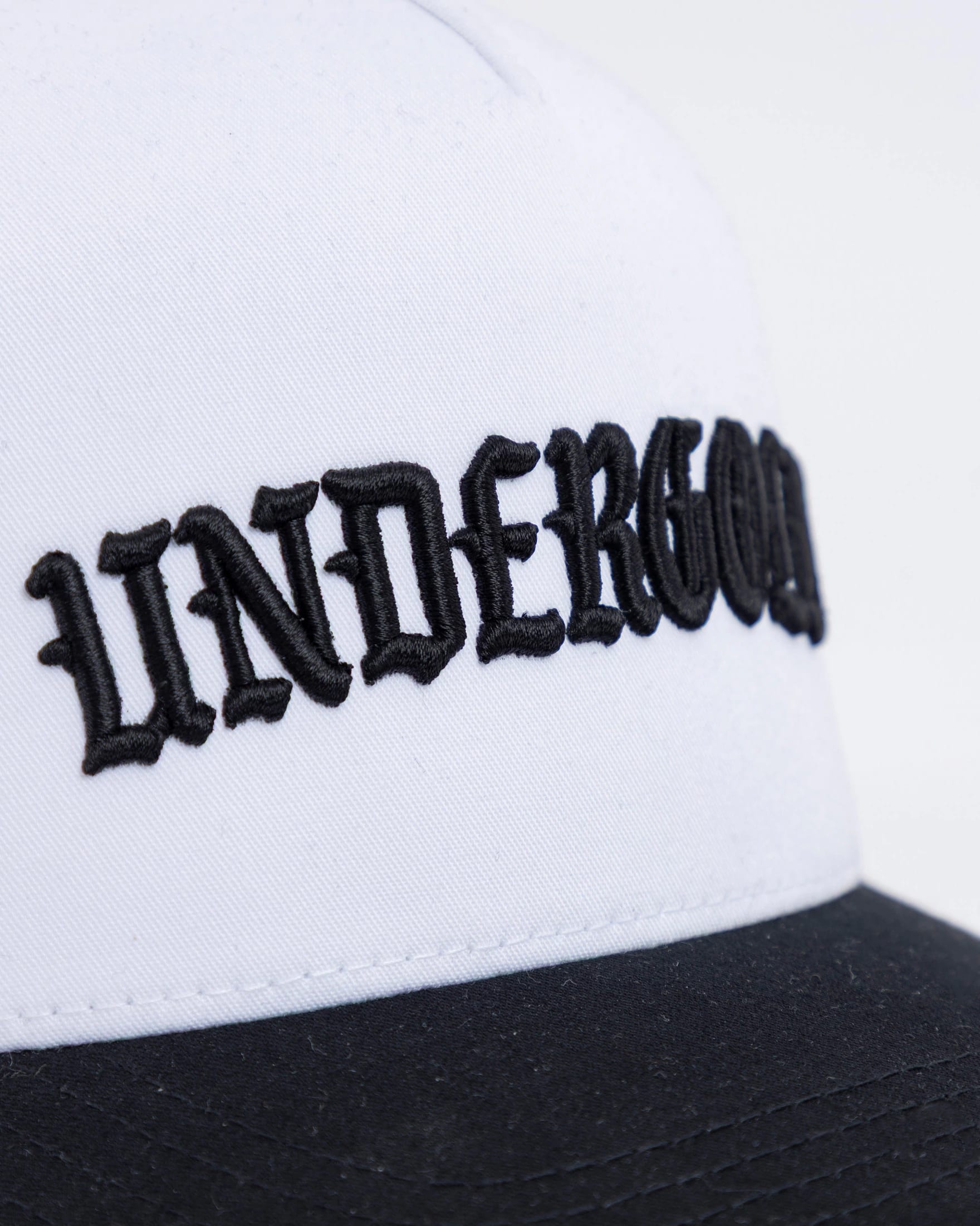 Basics God's Plan High Crown Cap White / Black - imagen 2