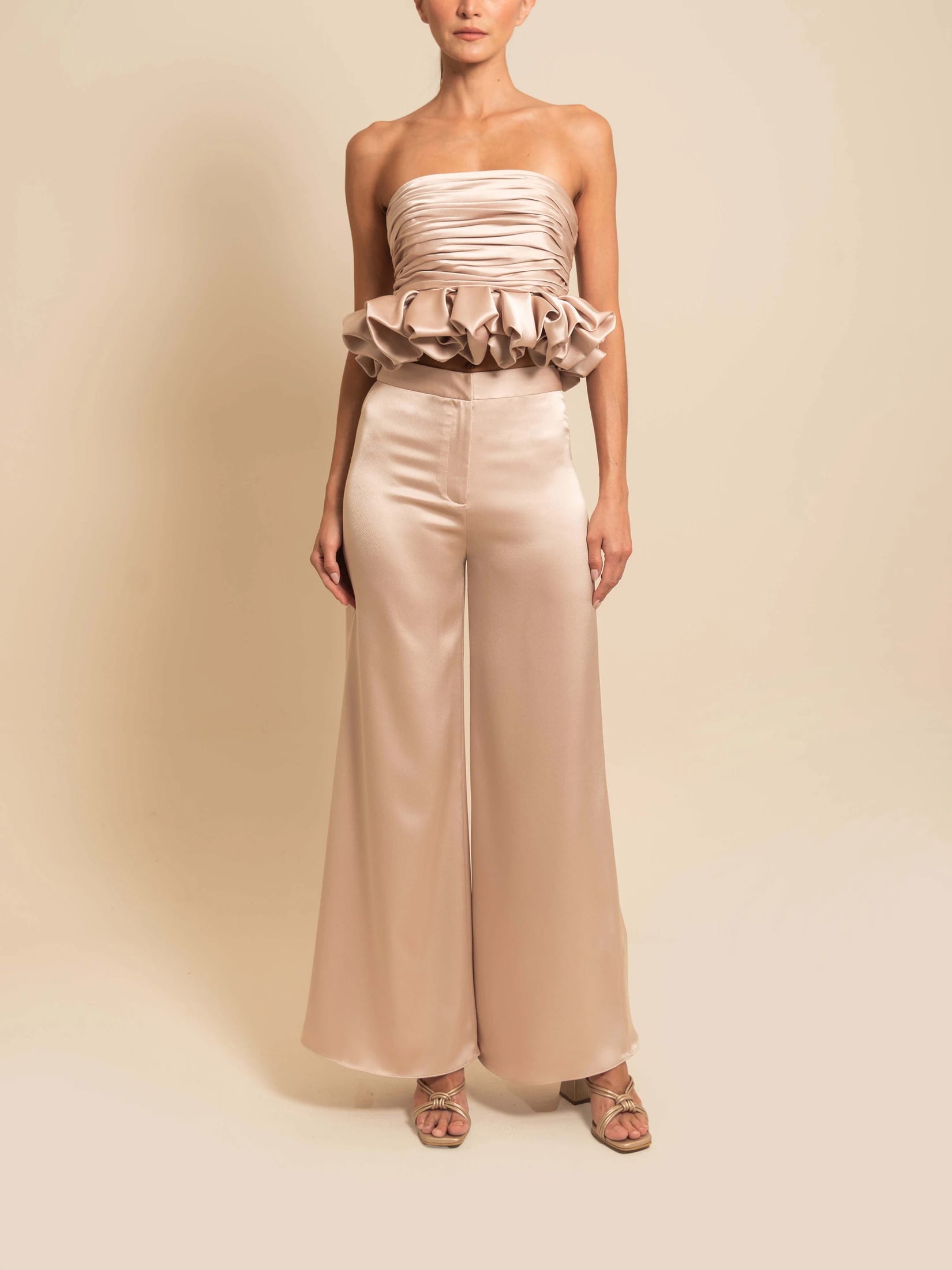 SARABI PANT CHAMPAGNE - imagen 1