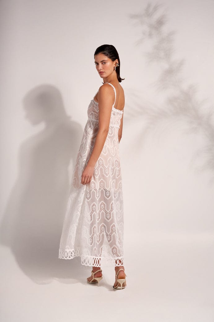JOSEPHINE MAXI DRESS WHITE - imagen 2