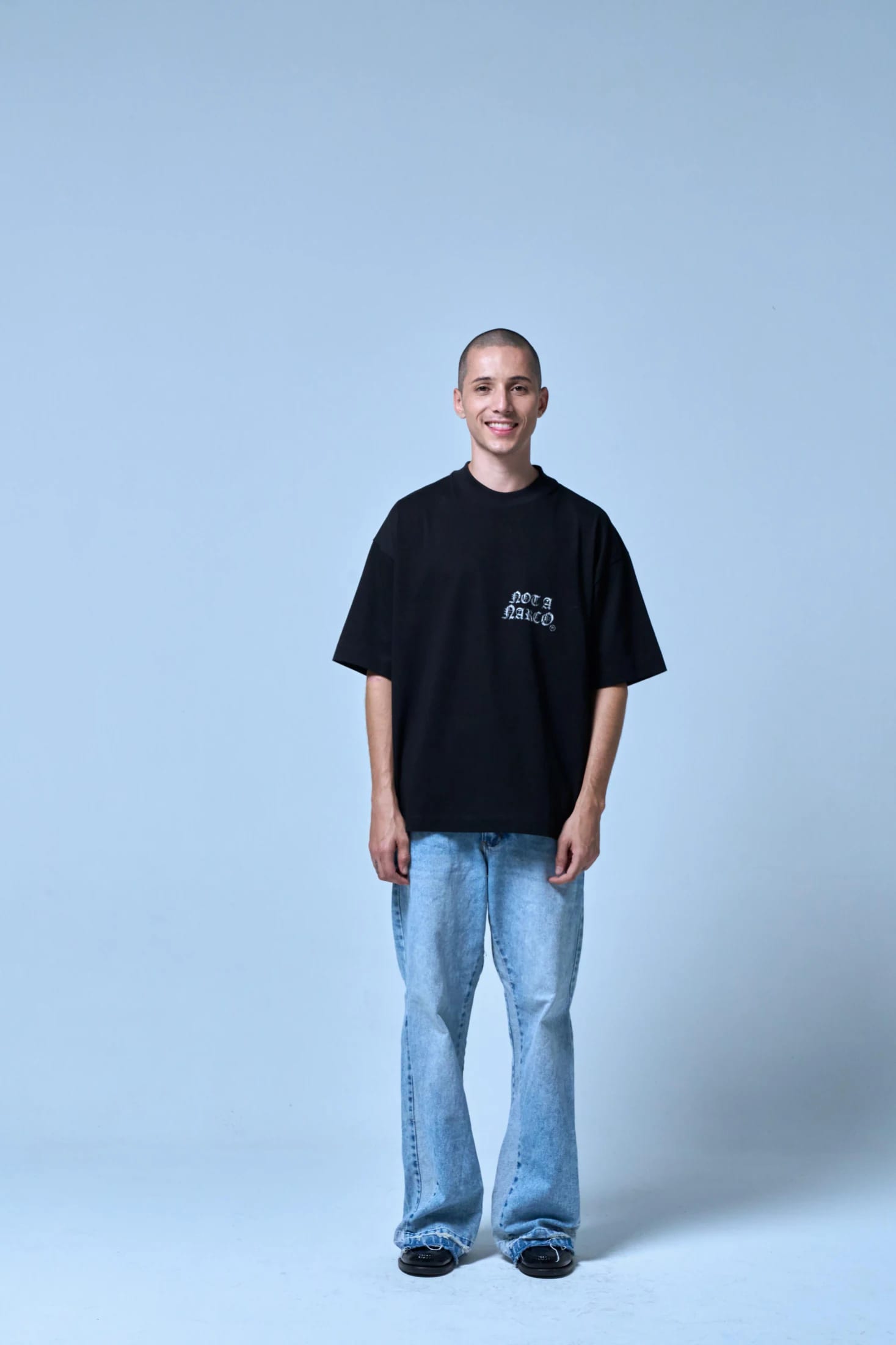 NOT A NARCO FW25 WHITE T-SHIRT - imagen 19