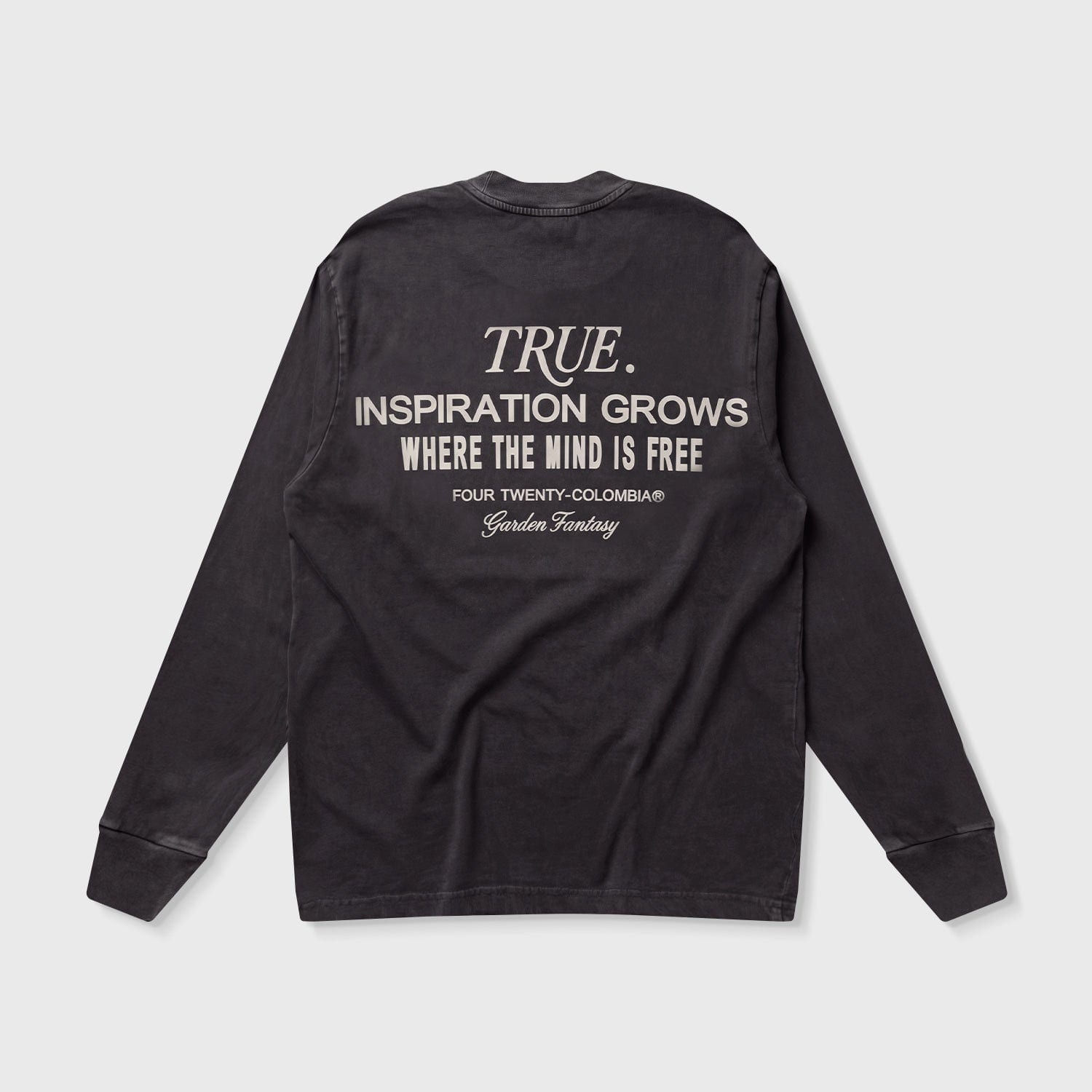 Garden LS T-Shirt - Black - imagen 1