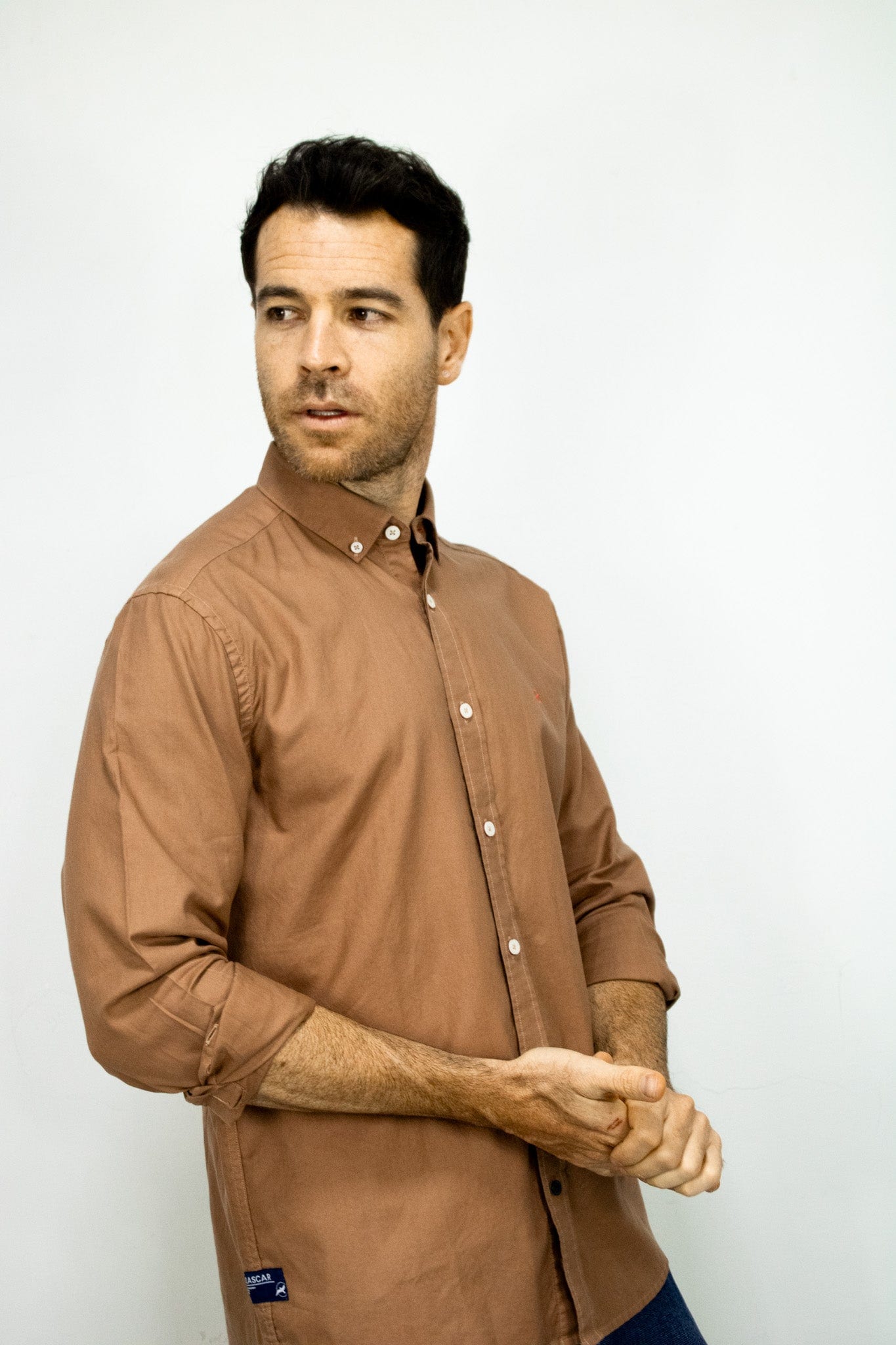 CAMISA OXFORD CAFE PARA HOMBRE - imagen 2