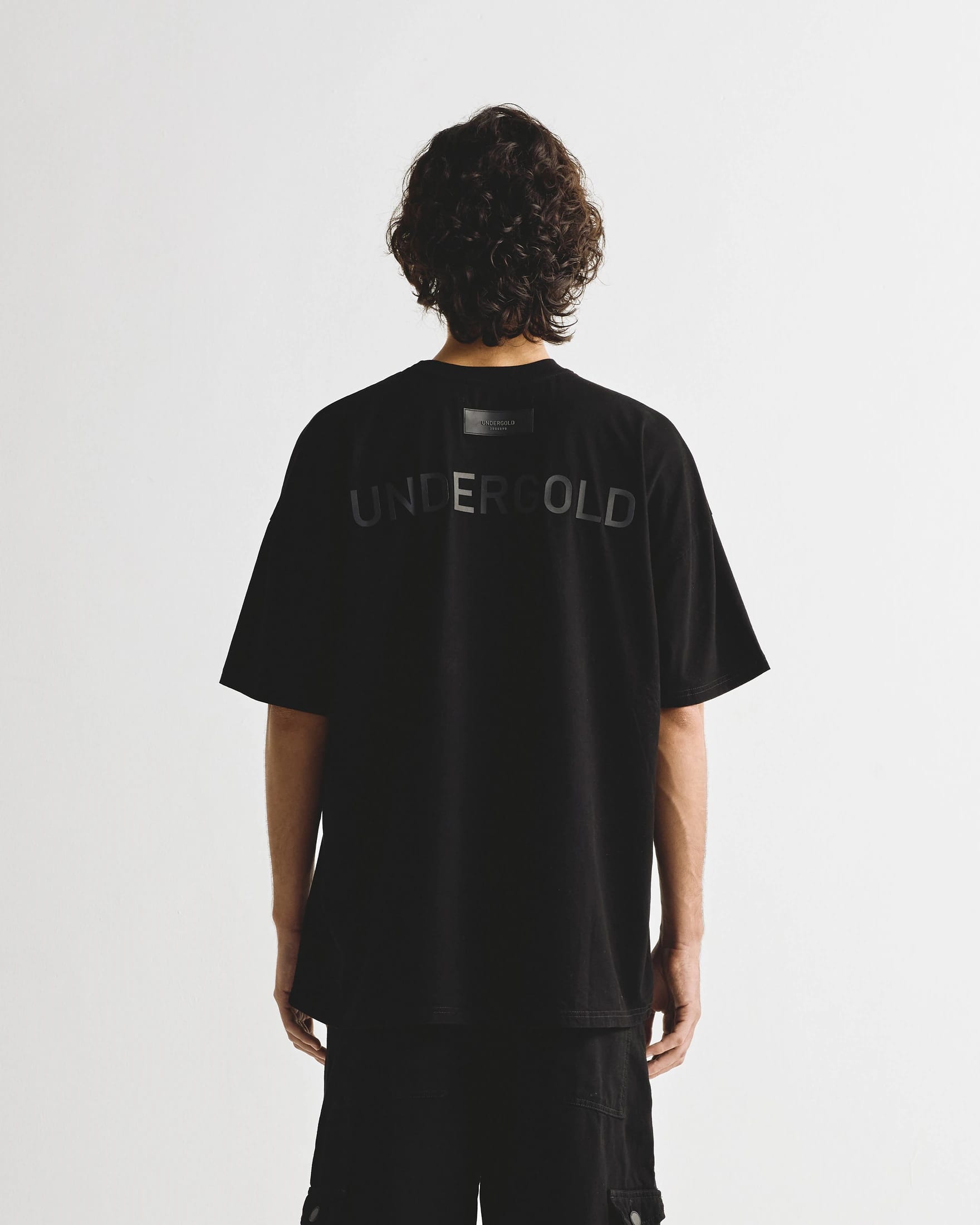 Line Logo Tshirt  Black - imagen 7