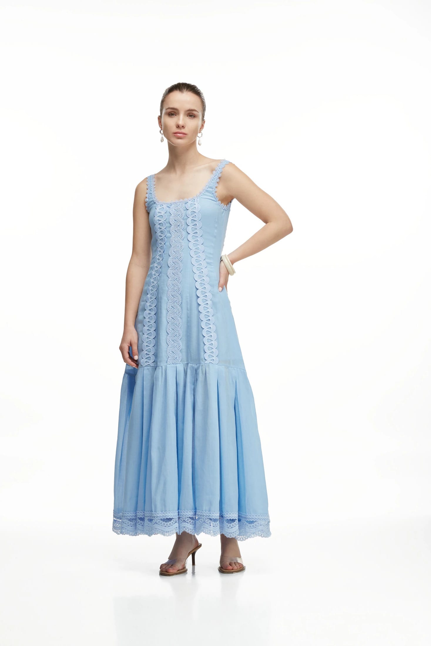 DESPERTAR MAXI DRESS BLUE - imagen 2