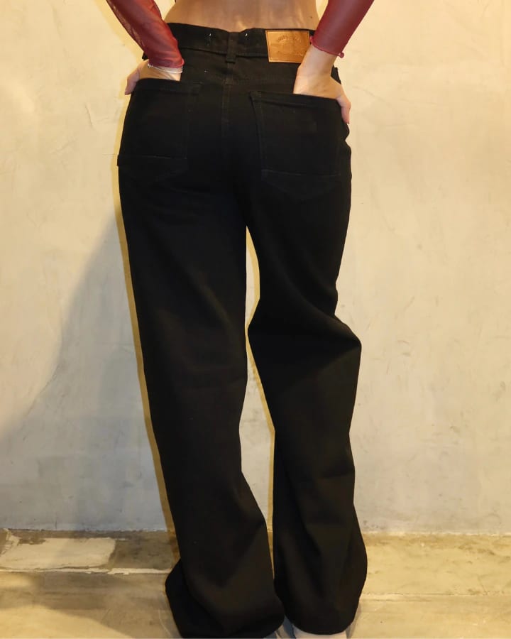 JEAN STRAIGHT BASIC NEGRO - imagen 5