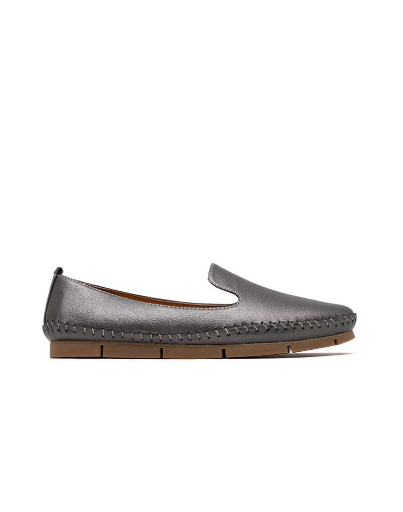 Zapato plano de cuero  REF SLIP01 - imagen 2