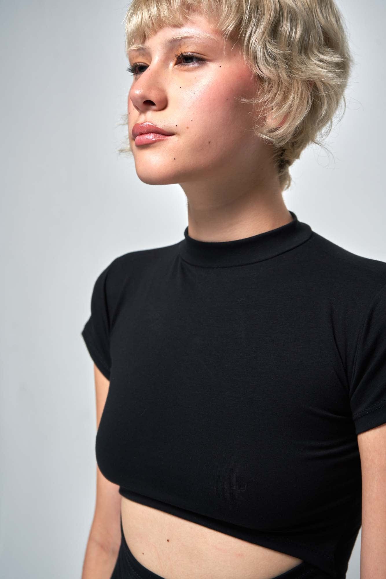 AURORA BLACK DRESS - imagen 14