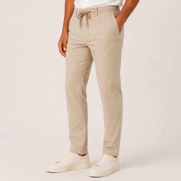 PANTALON RESORTADO 100% POLIESTER HOMBRE - imagen 7