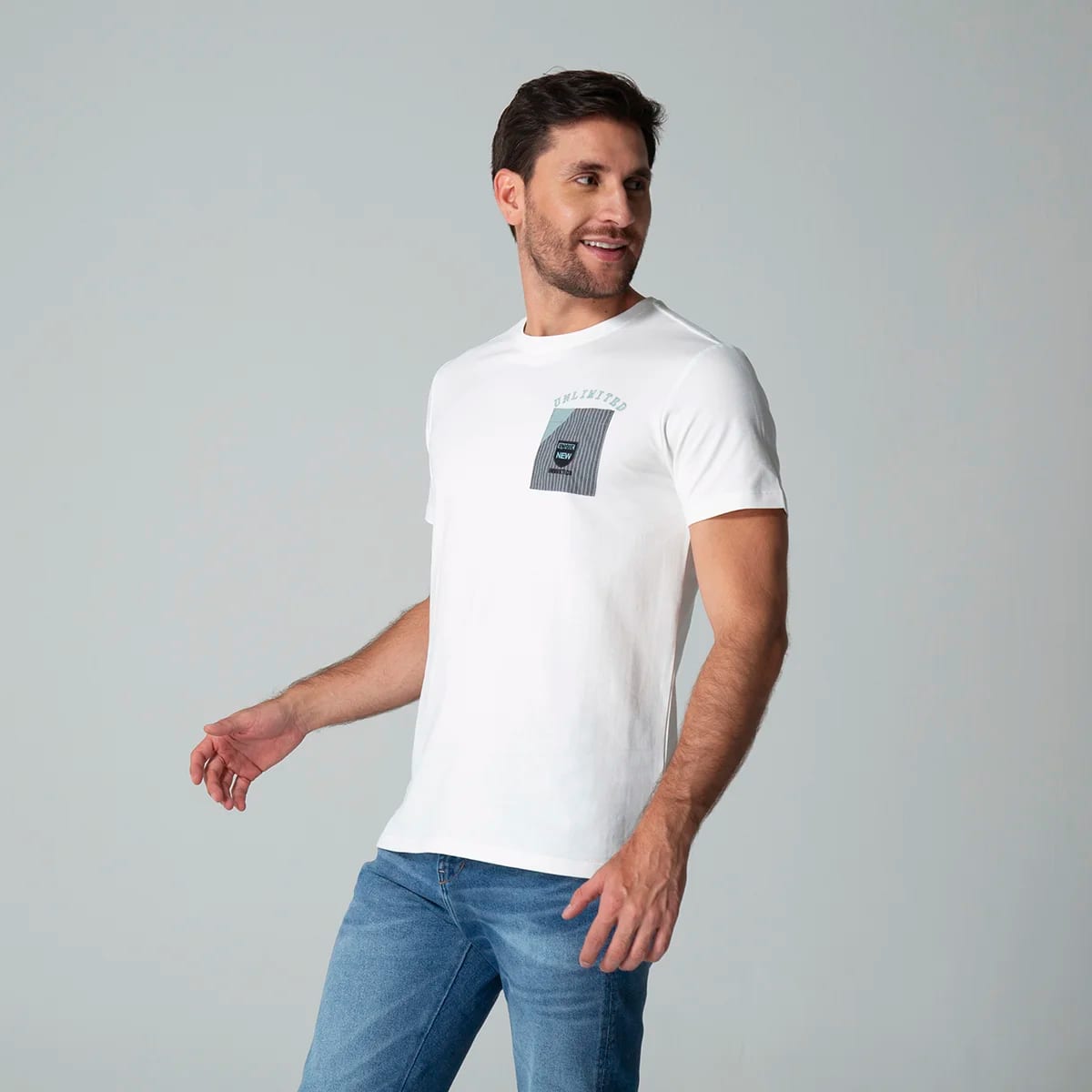 Camiseta Slim Cuello Redondo Unlimited - imagen 3