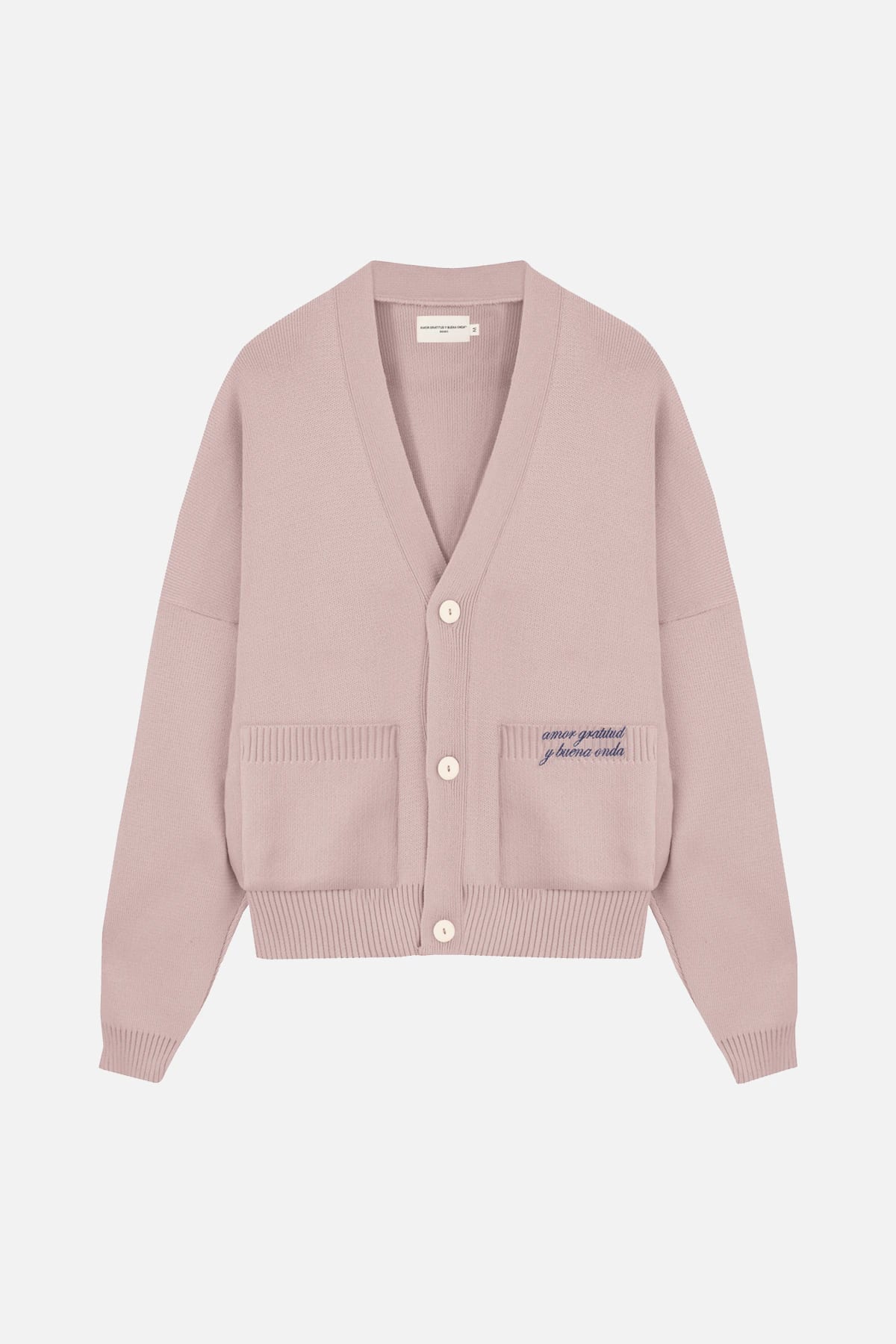 SIGNATURE CARDIGAN PALO ROSA - imagen 1