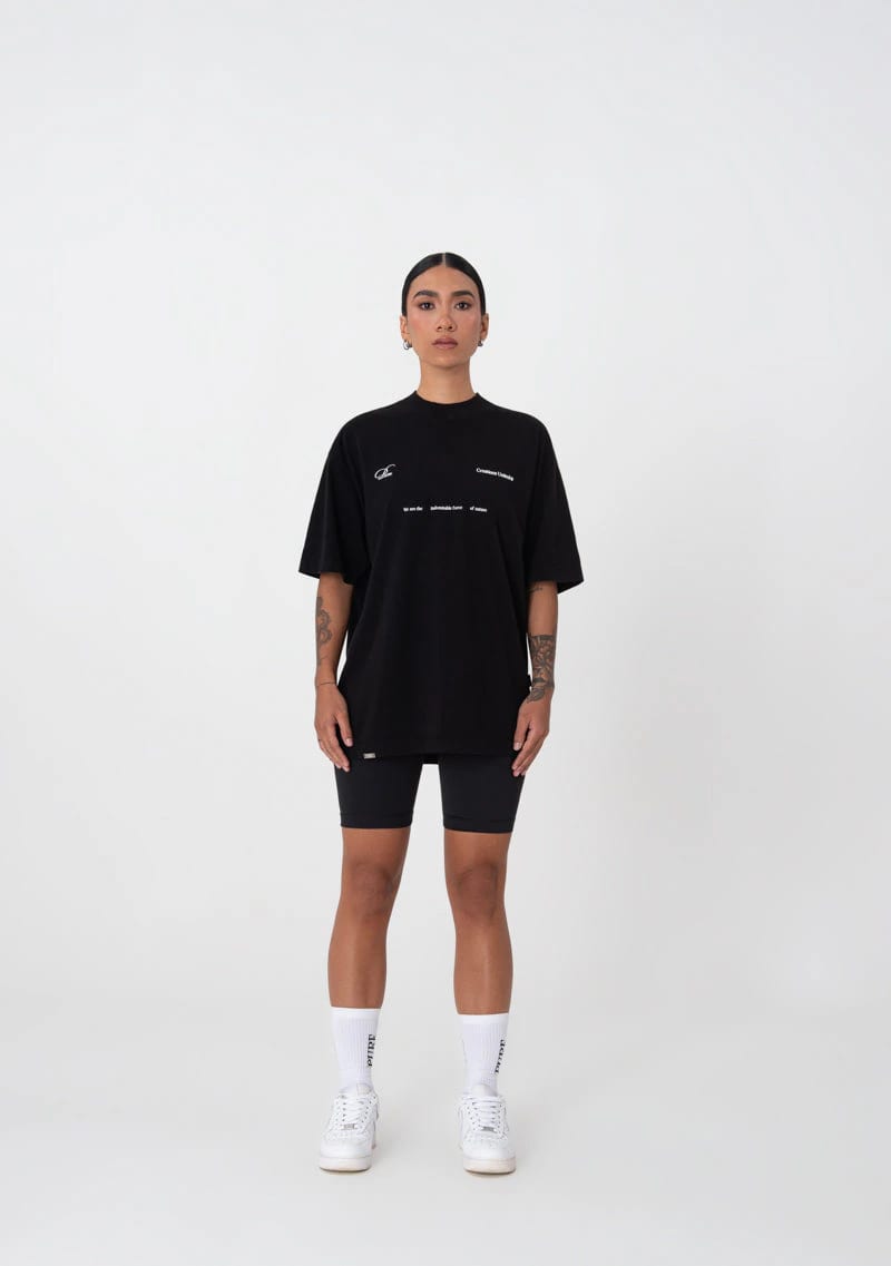 Uncontrolled black t-shirt - imagen 7