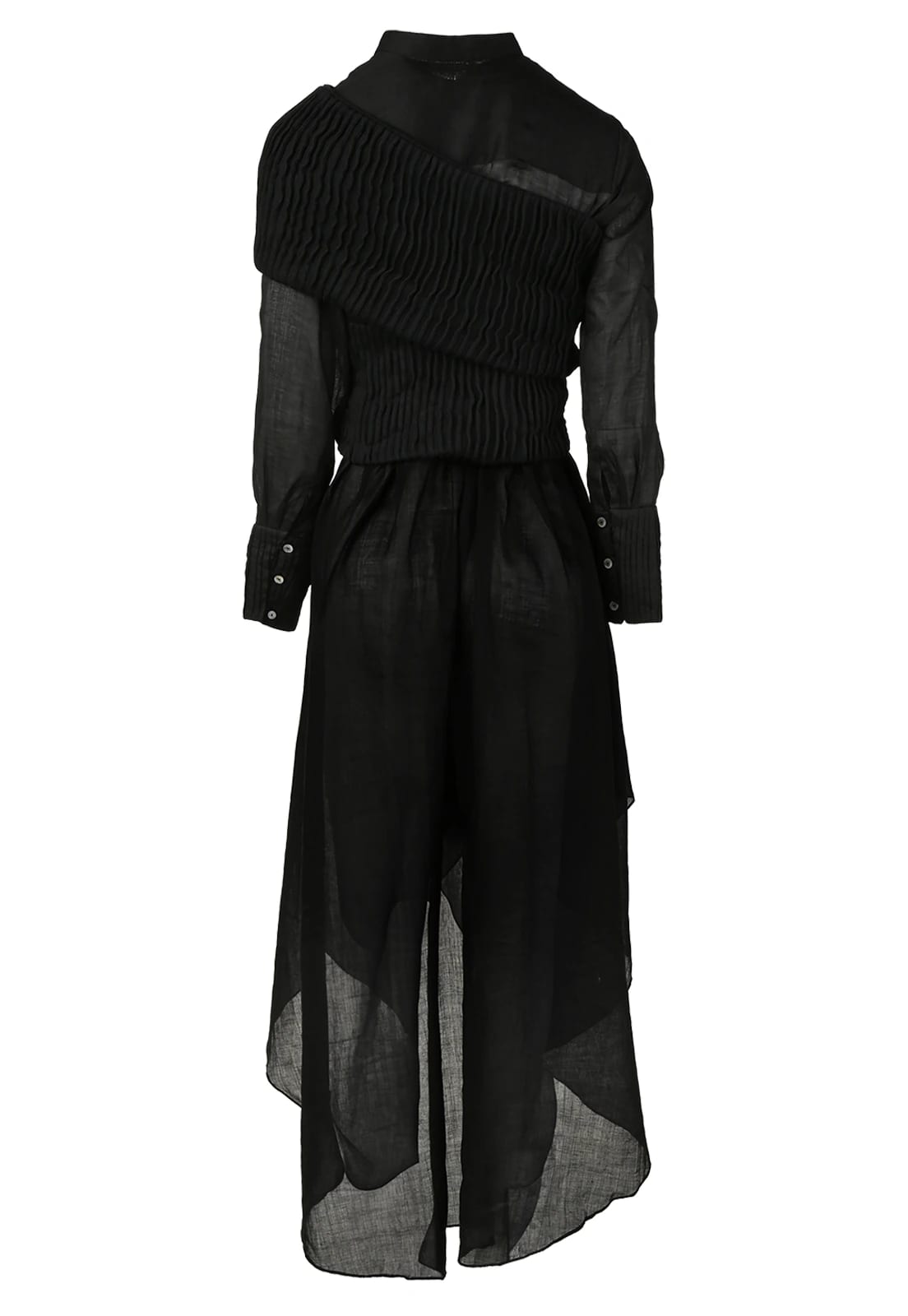 FURROWS SHIRT DRESS TOP - imagen 6