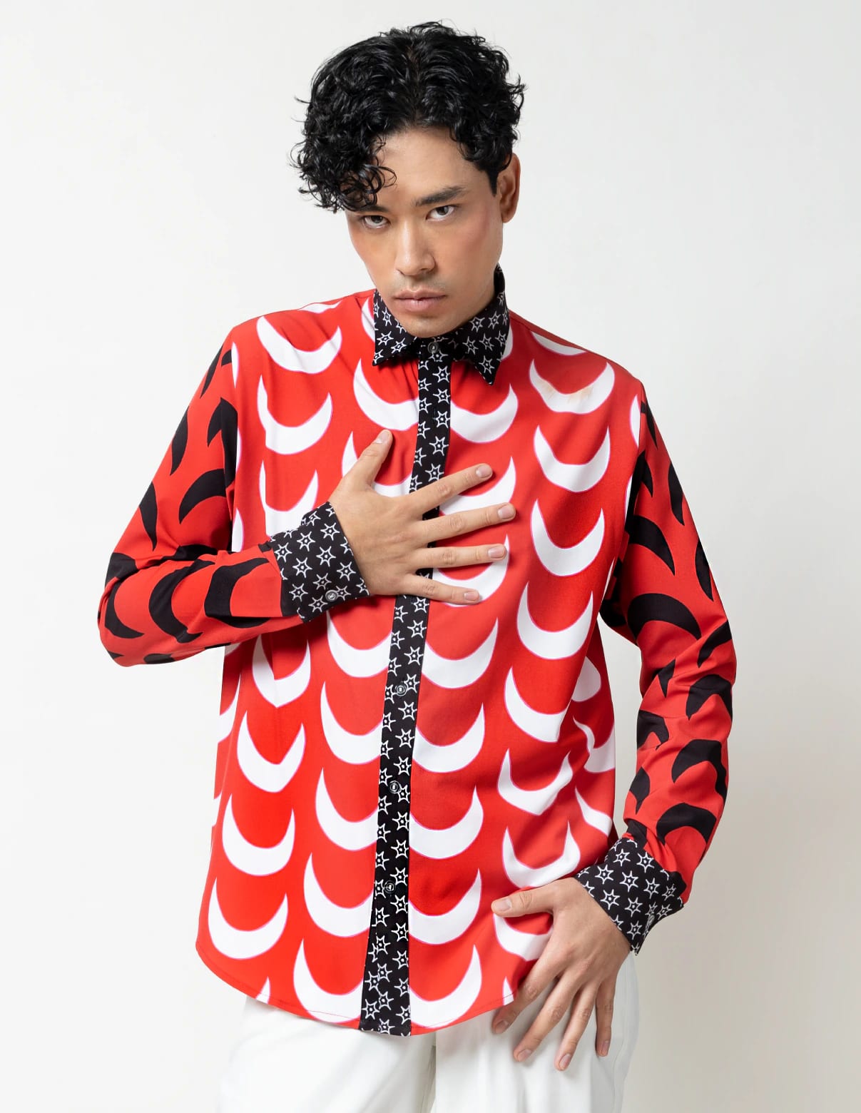Camisa Manga Larga Unisex / La Luna Florece - imagen 3