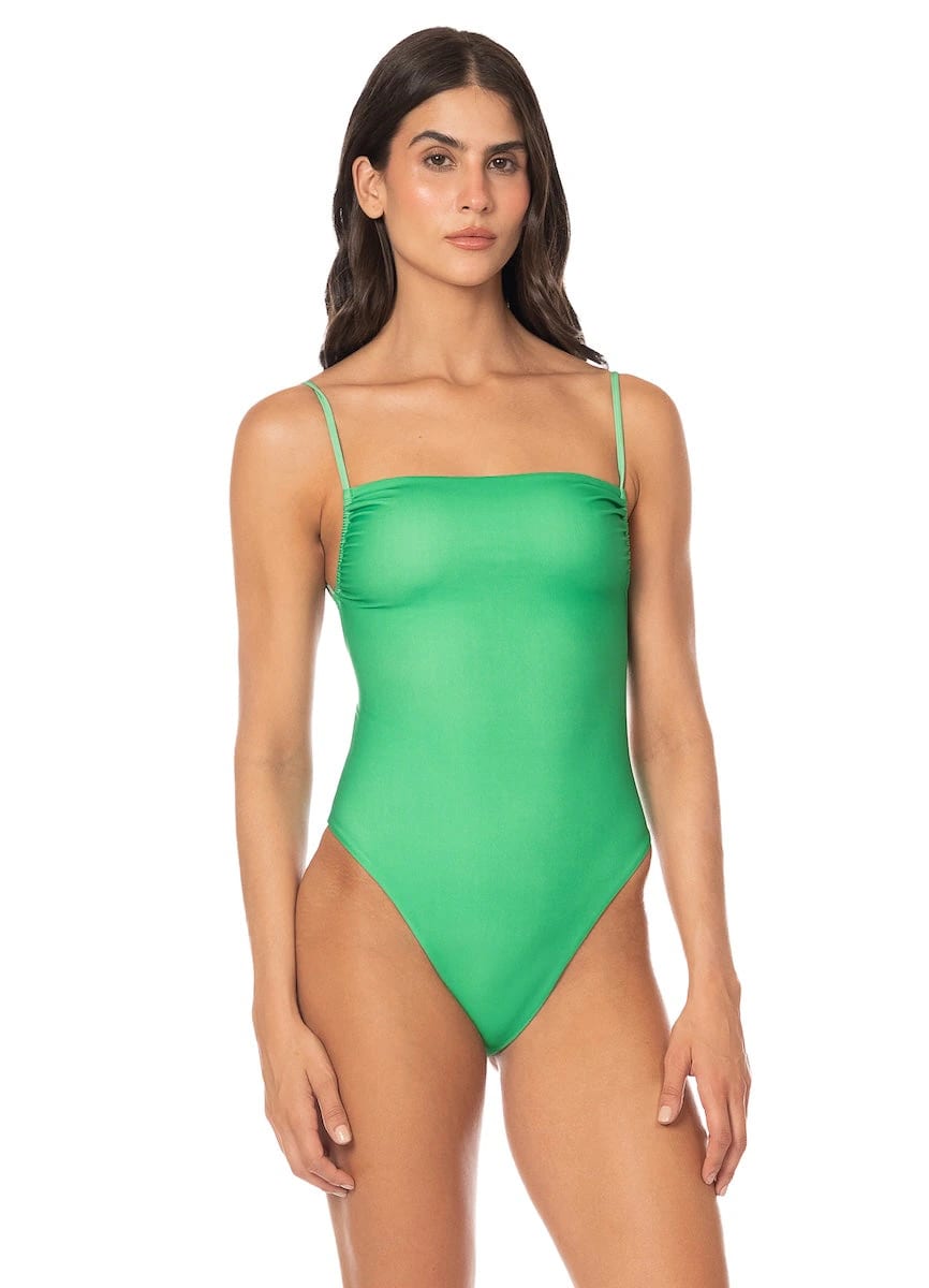 Maaji Green Brittany Cheeky Cut Classic One Piece - imagen 1