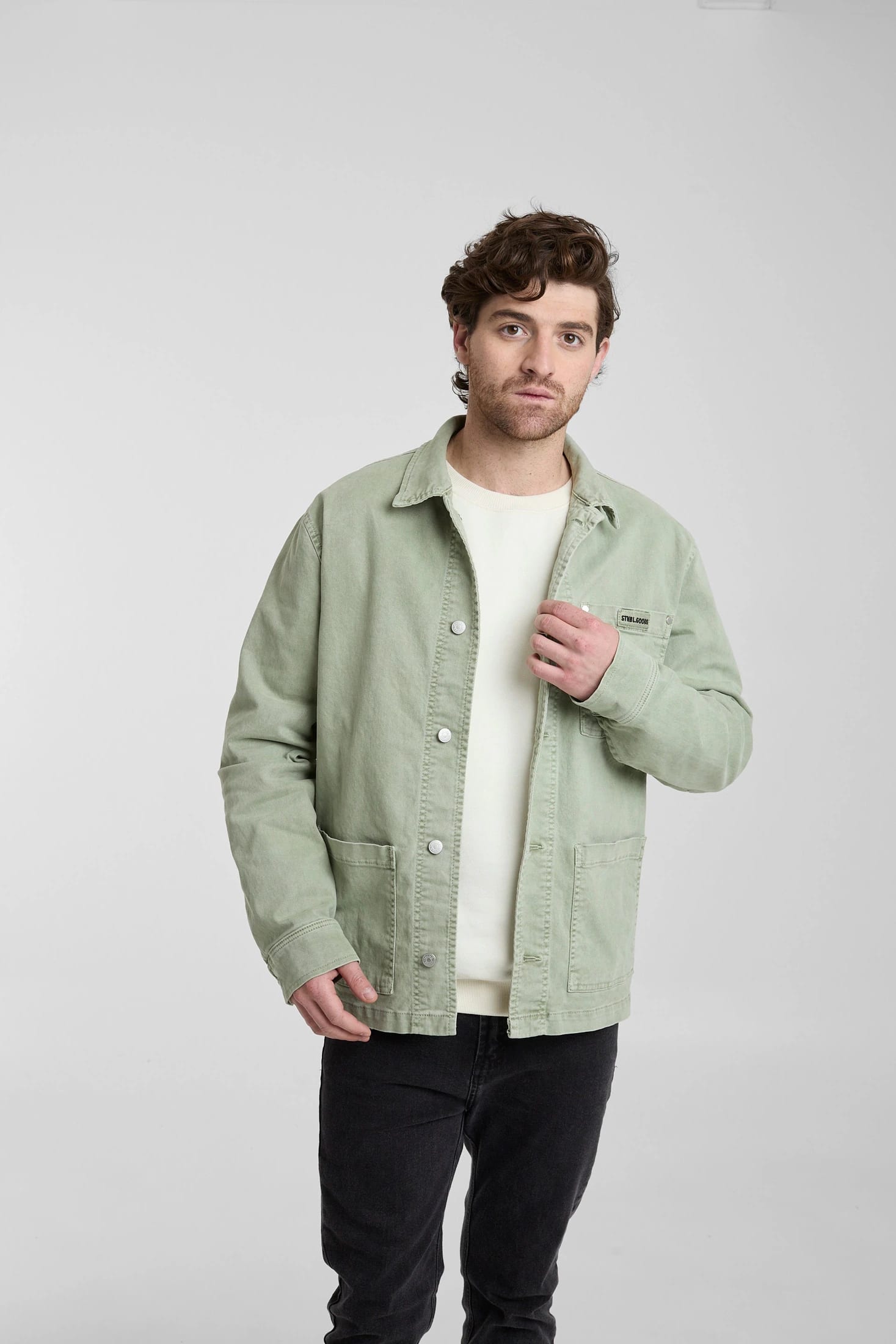 Chaqueta Chore Verde - imagen 4