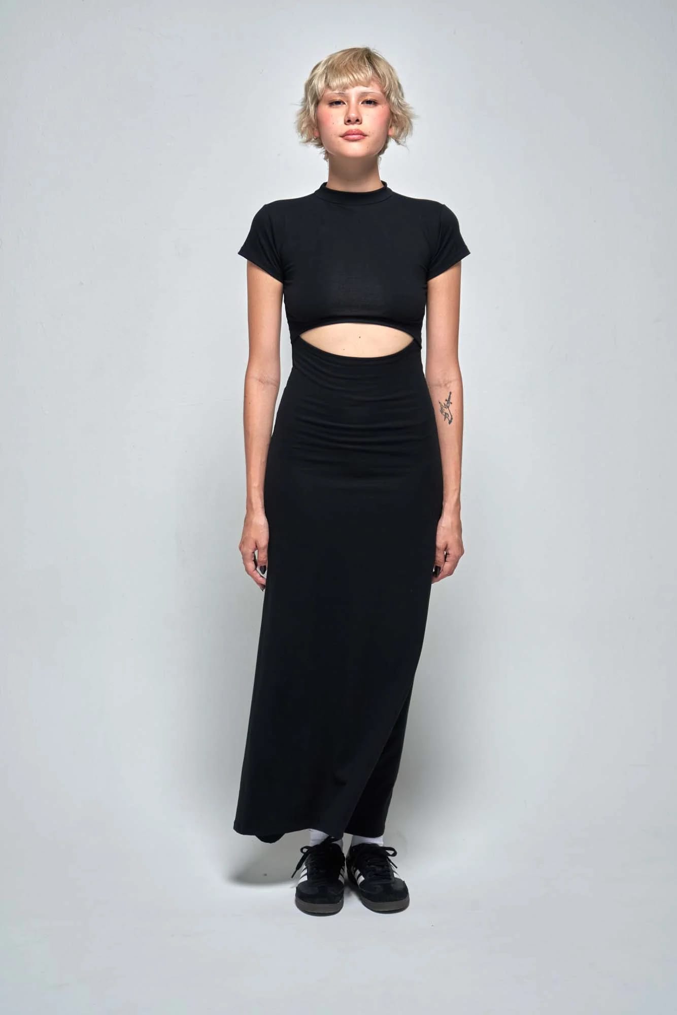 AURORA BLACK DRESS - imagen 21