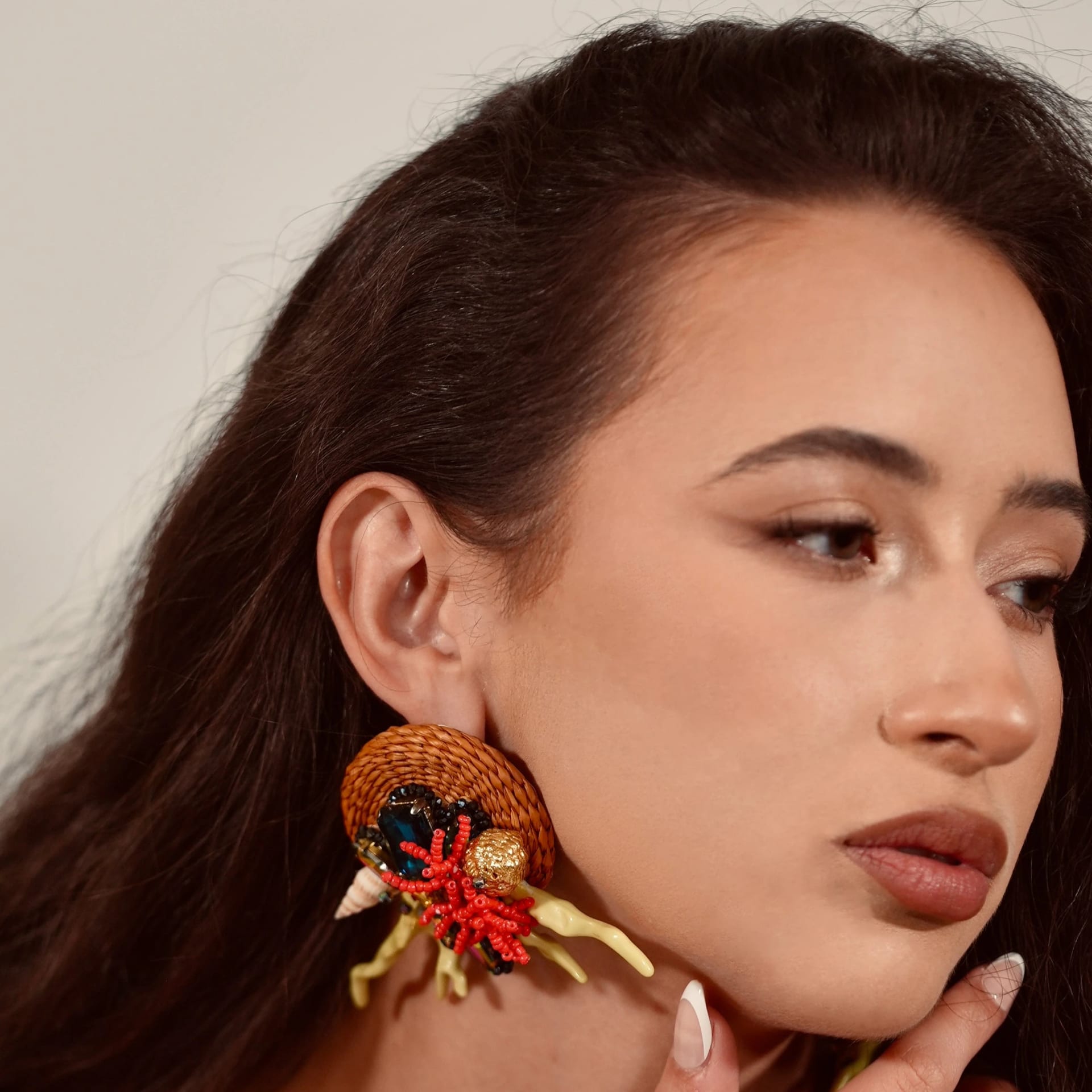 Coral Reef Treasure Earrings - imagen 1
