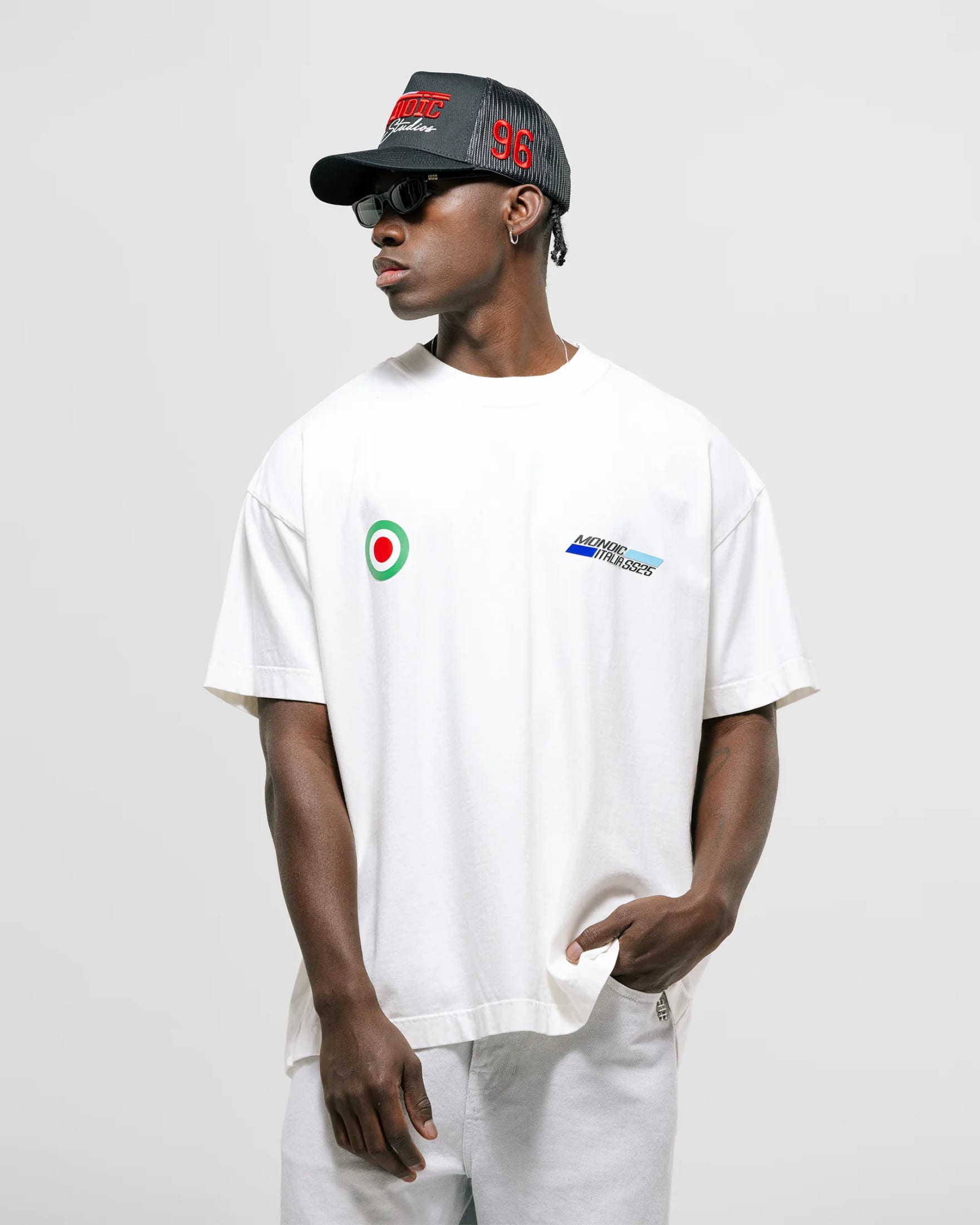 Camiseta Oversized Vespa - Blanco Hueso - imagen 8