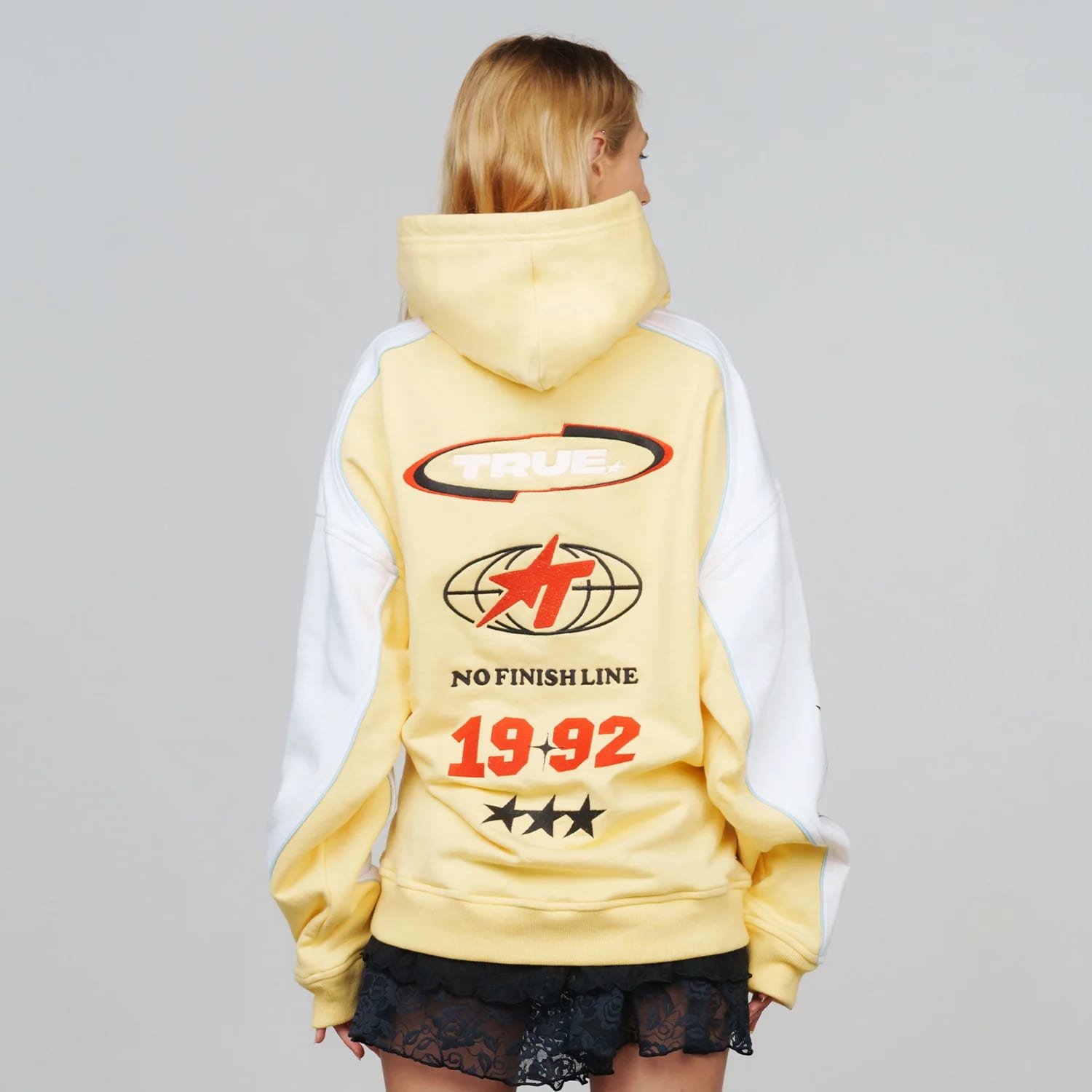 Fast Track Hoodie - Butter Yellow - imagen 3