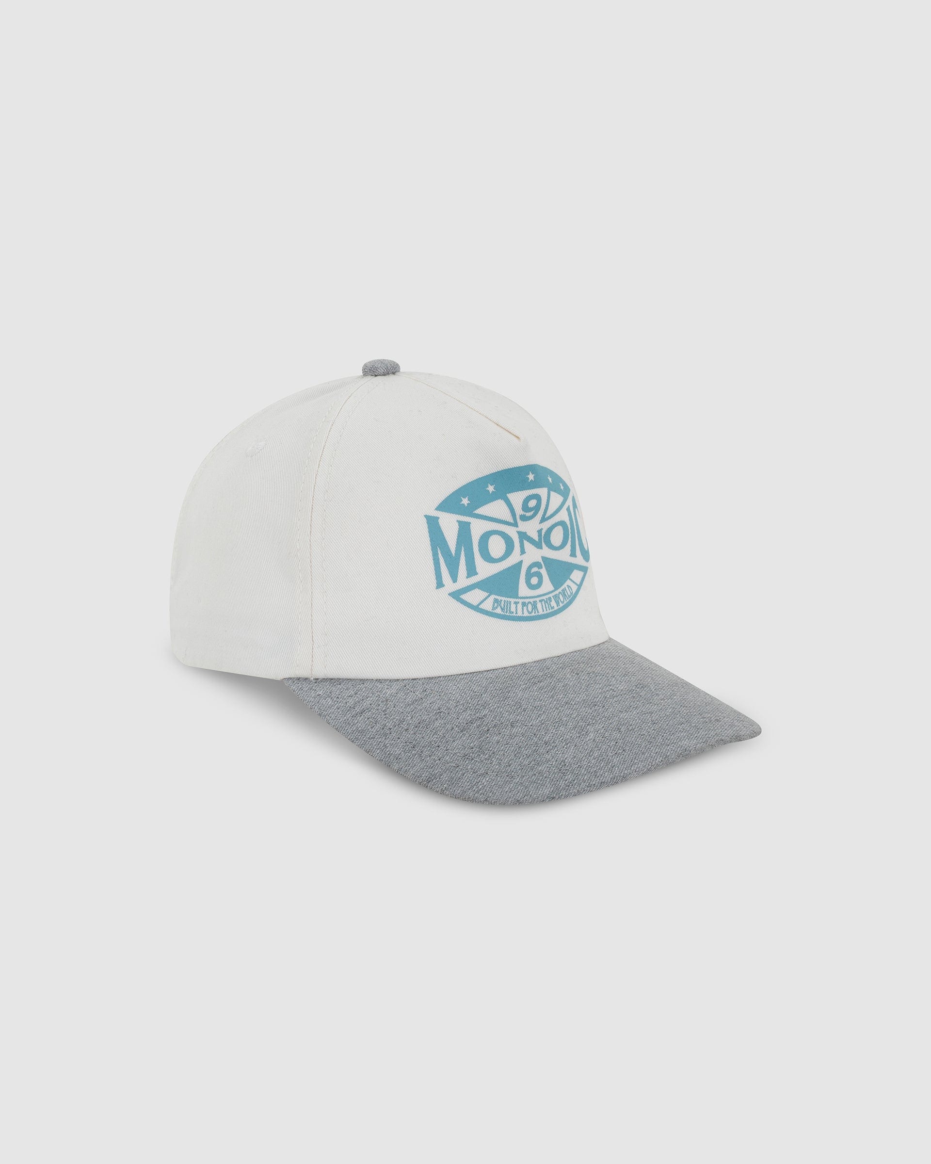 Gorra Compass - Blanco Hueso y Azul Claro - imagen 1