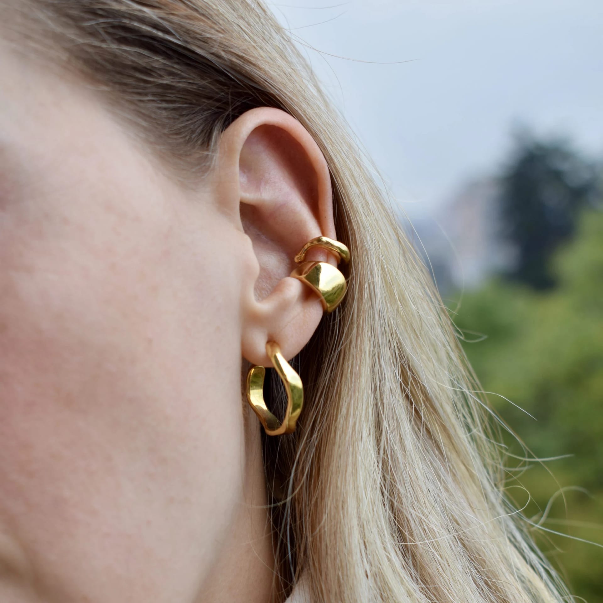 Ear Cuff Aqua - imagen 9